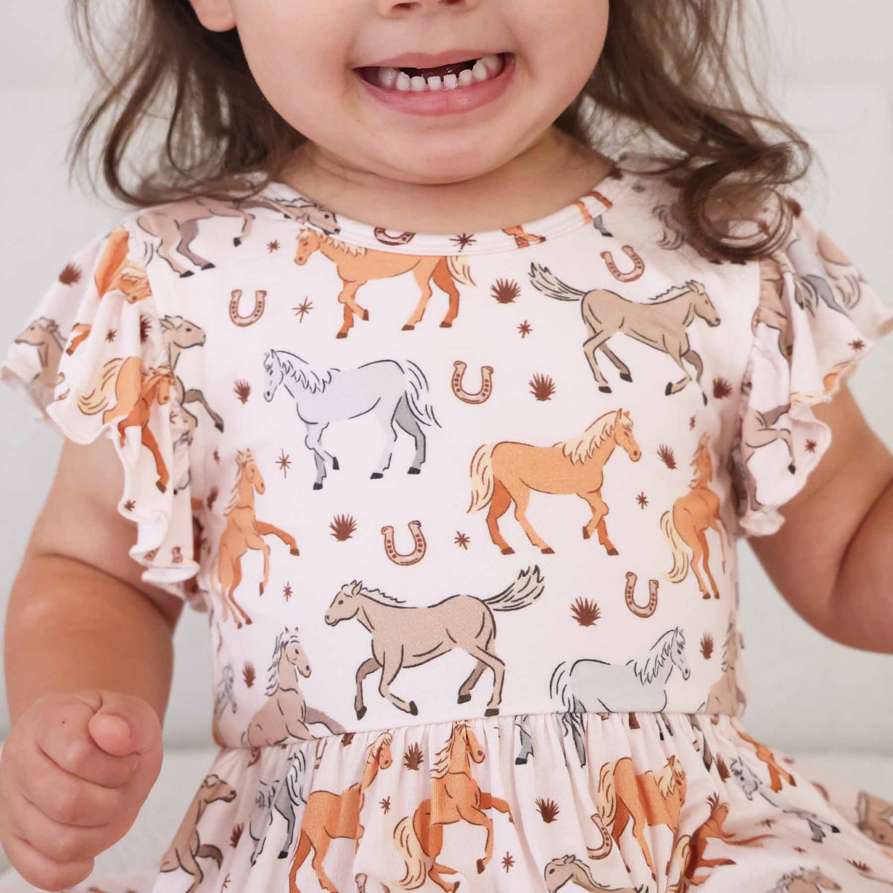  Ruffle Twirl Dress | P's Ponies、mySite、layawaytickets