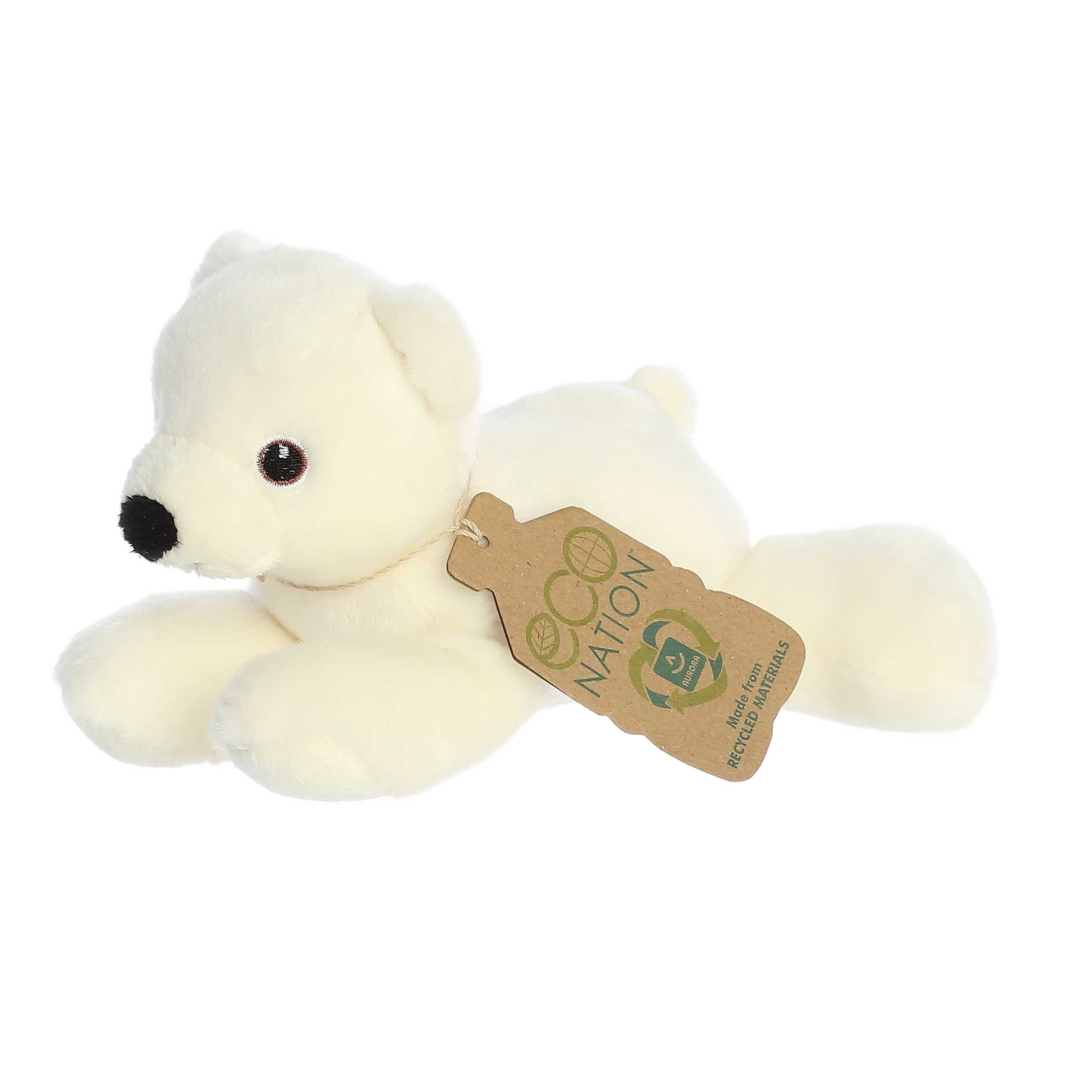 Aurora® - Eco Nation™ - Eco Softies™ - 8 Polar Bear、mySite、g9winljtr