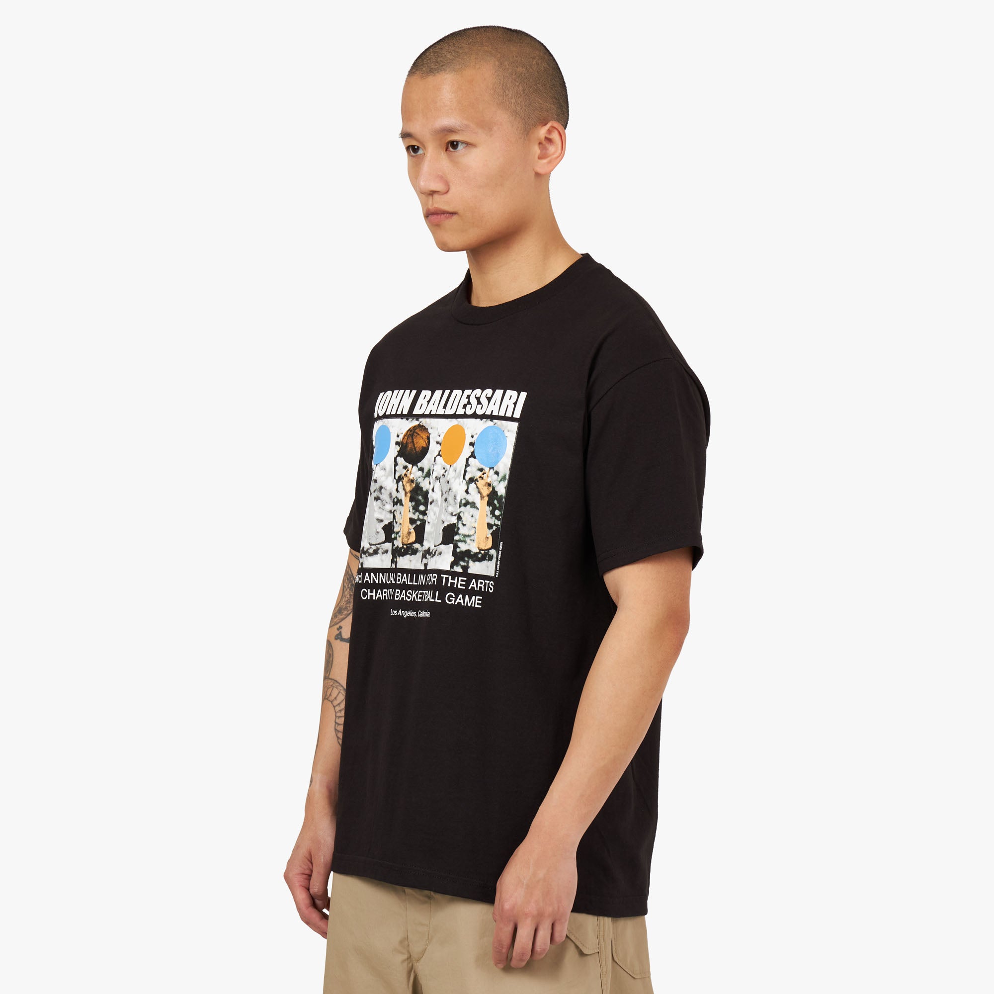  Full Court Press Baldesarri T-shirt / Black、mySite、merchandisen