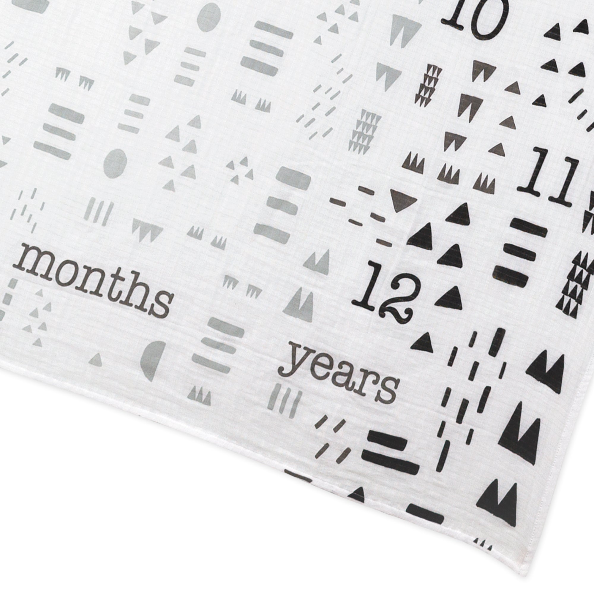  PICTURE-PERFECT Organic Cotton Muslin Milestone Blanket Gift Set、mySite、layawaytickets