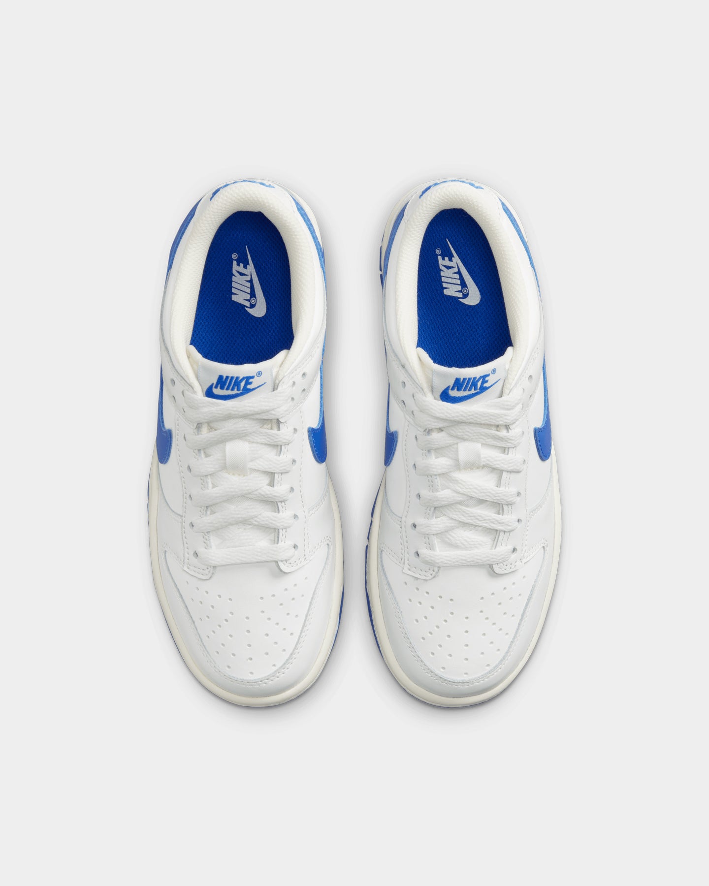 Nike Kids' Dunk Low White Royal (GS) Summit White/Hyper Royal、mySite、zt4zffjzw
