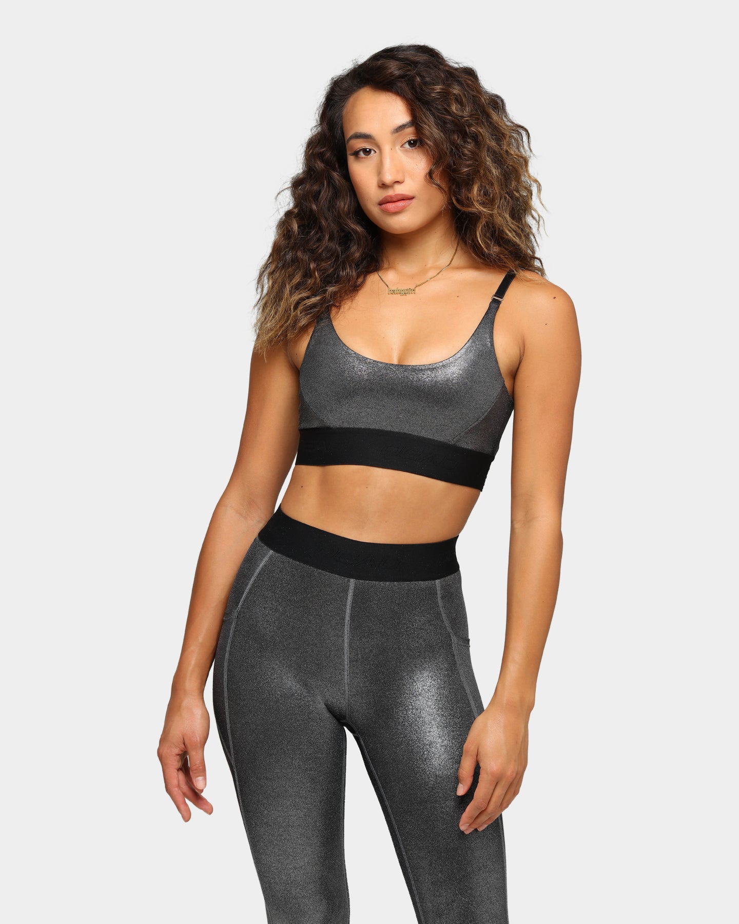 Dead Sport Women's Phantom Crop Silver/Black/Metallic、mySite、zt4zffjzw