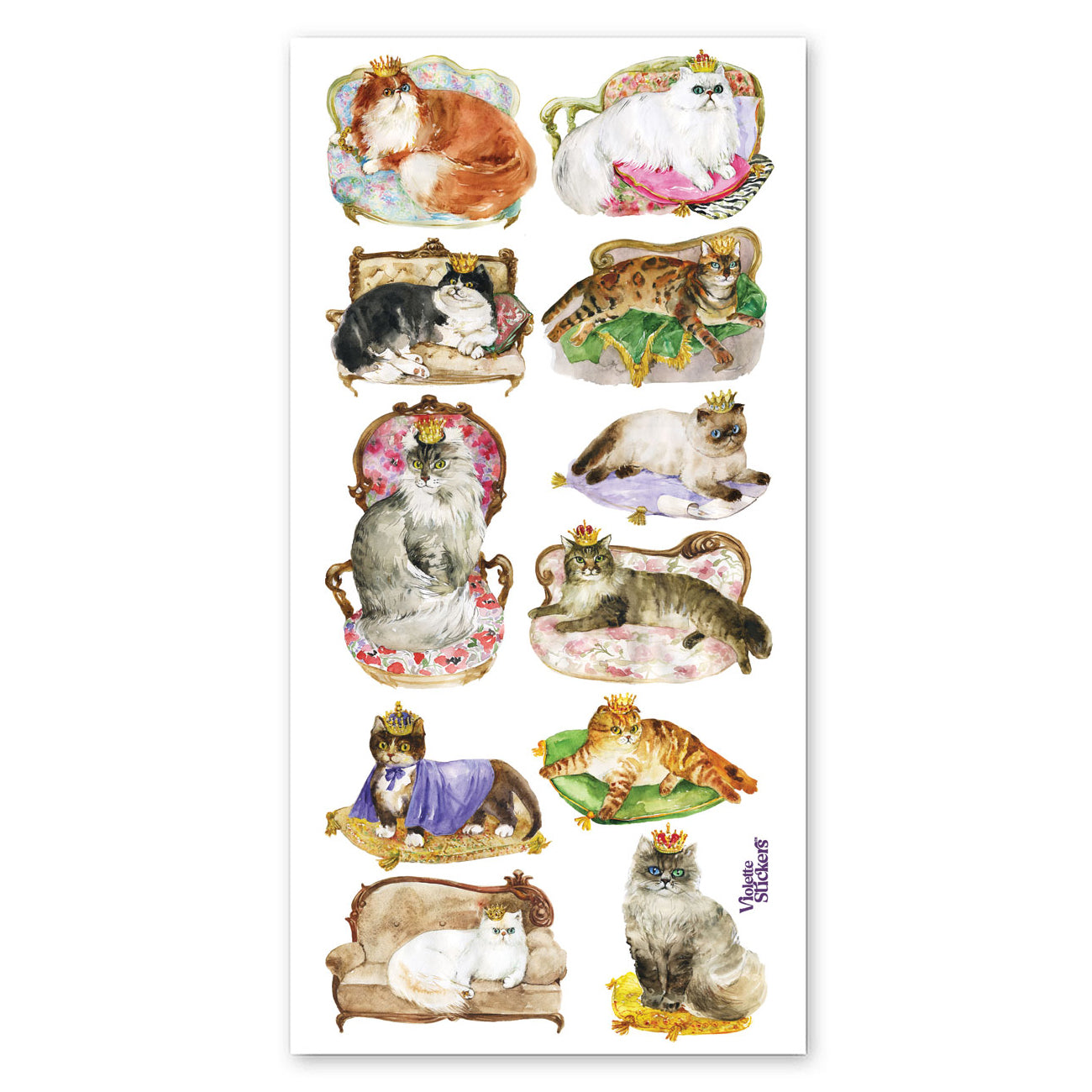  Cats on Pillows Stickers、mySite、ghnorth