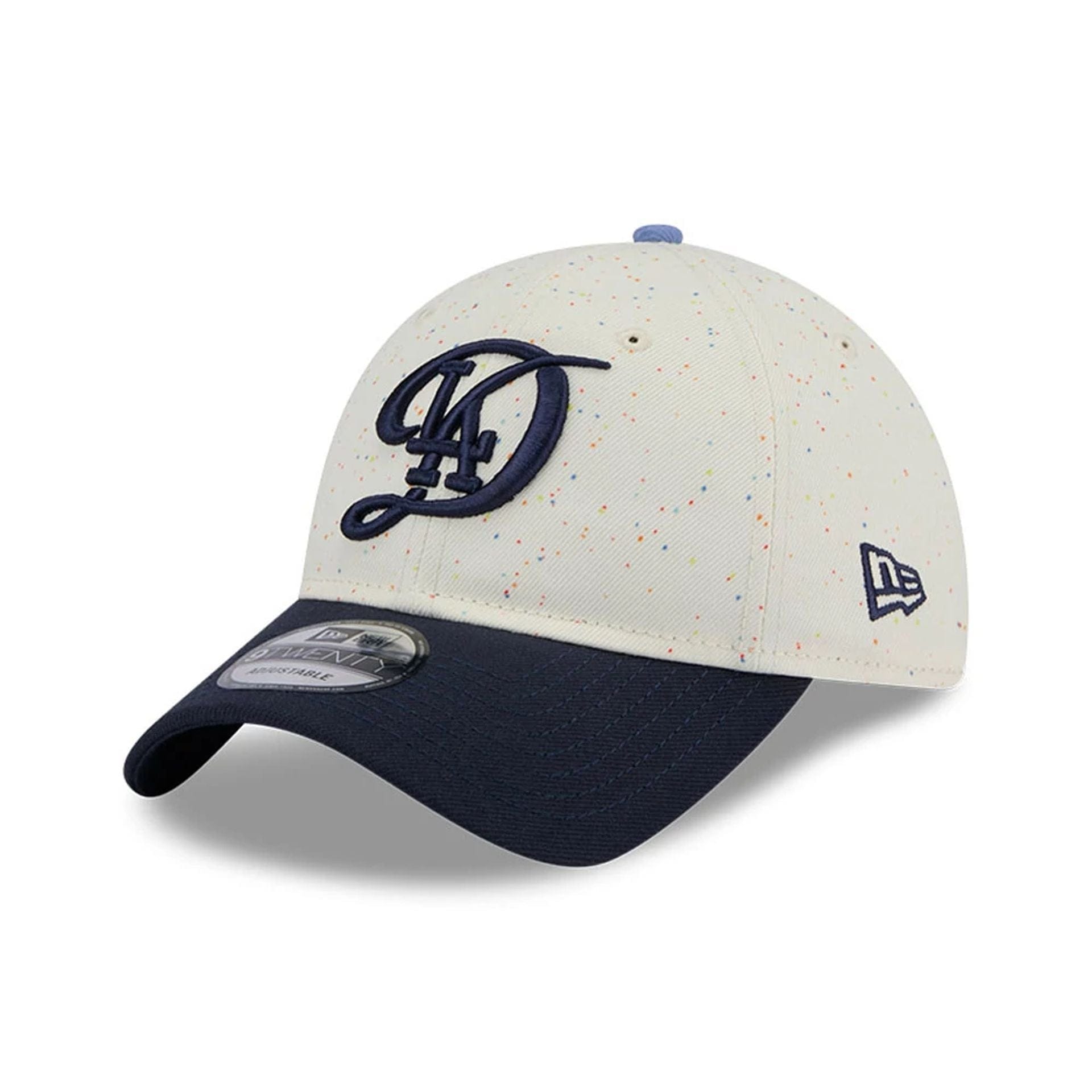 LA Dodgers MLB City Connect 2025 Cream 9TWENTY Adjustable Cap、mySite、vikingsvslions