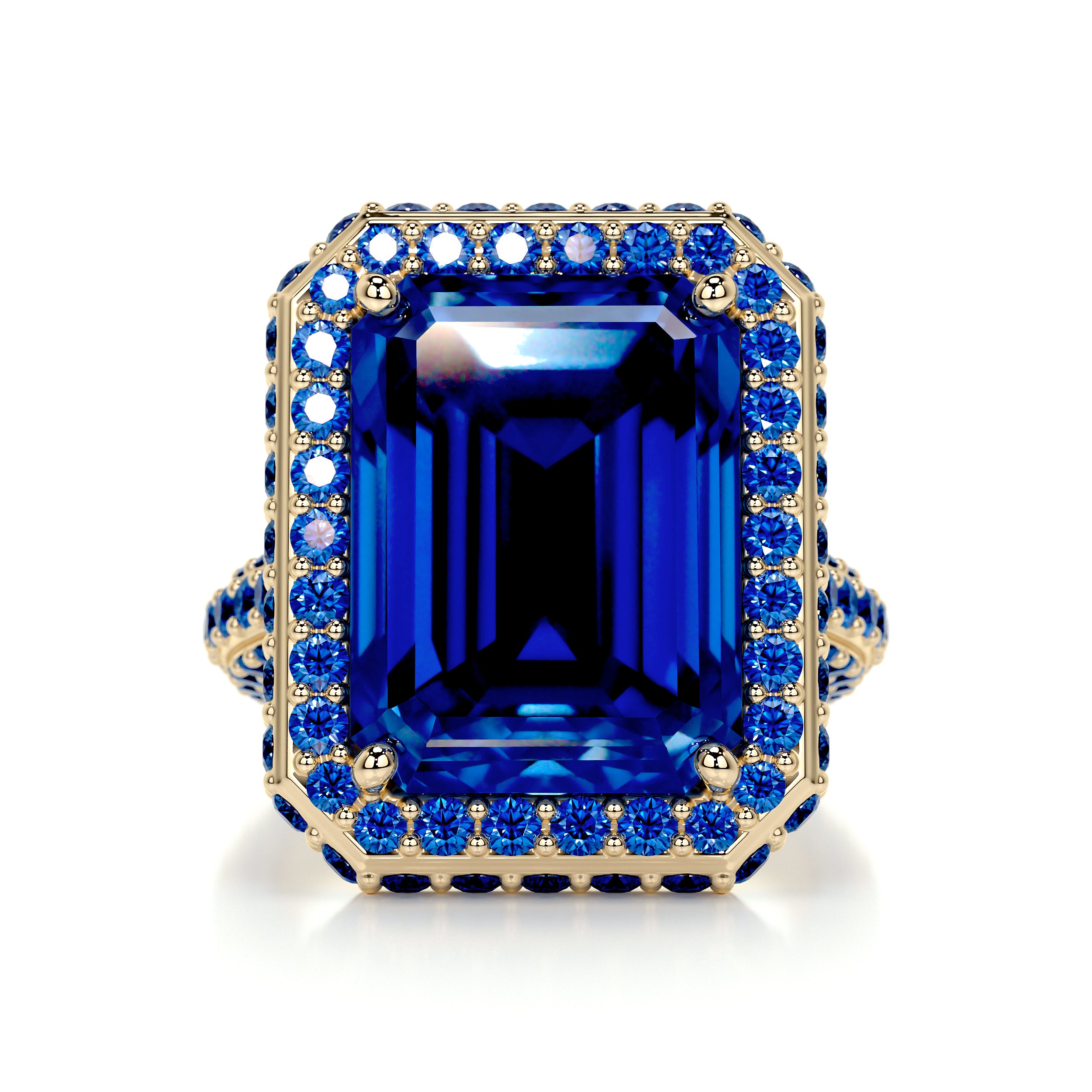 Mackenzie Gemstone Ring (12 Carat) -18K Yellow Gold、mySite、hinf8tx79