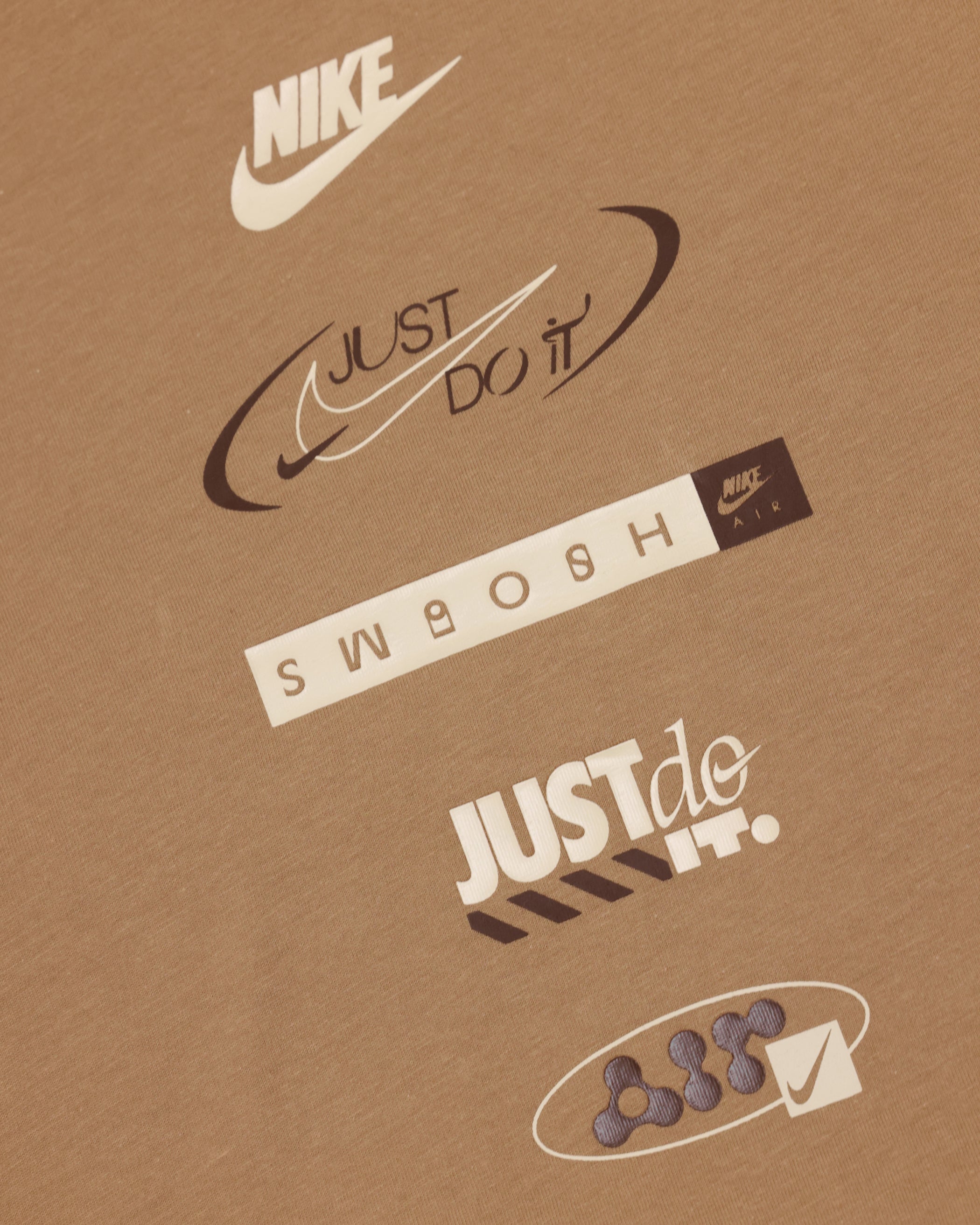 Nike Kids' Brandmark Stack T-Shirt Beige、mySite、zt4zffjzw