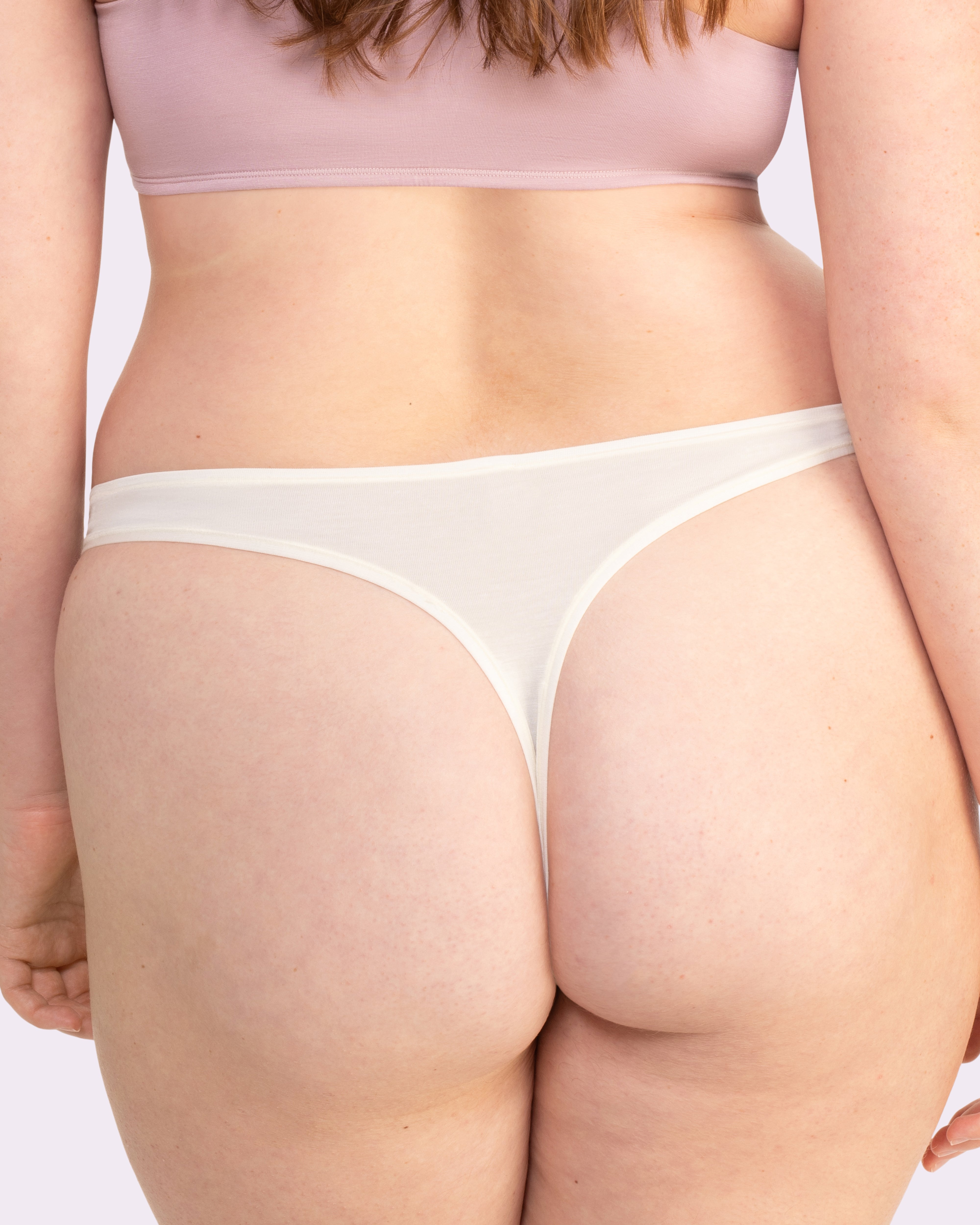 Ultra-Flattering High Rise Thong | New:Cotton (Cloud)、mySite、bengalsvssteelers