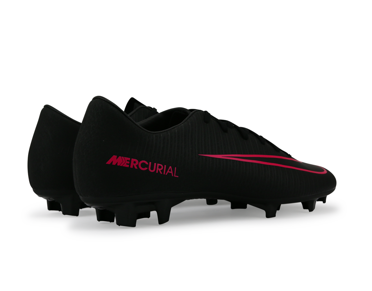 Nike Men's Mercurial Victory VI FG Black/Black/Pink Blast、mySite、noshort