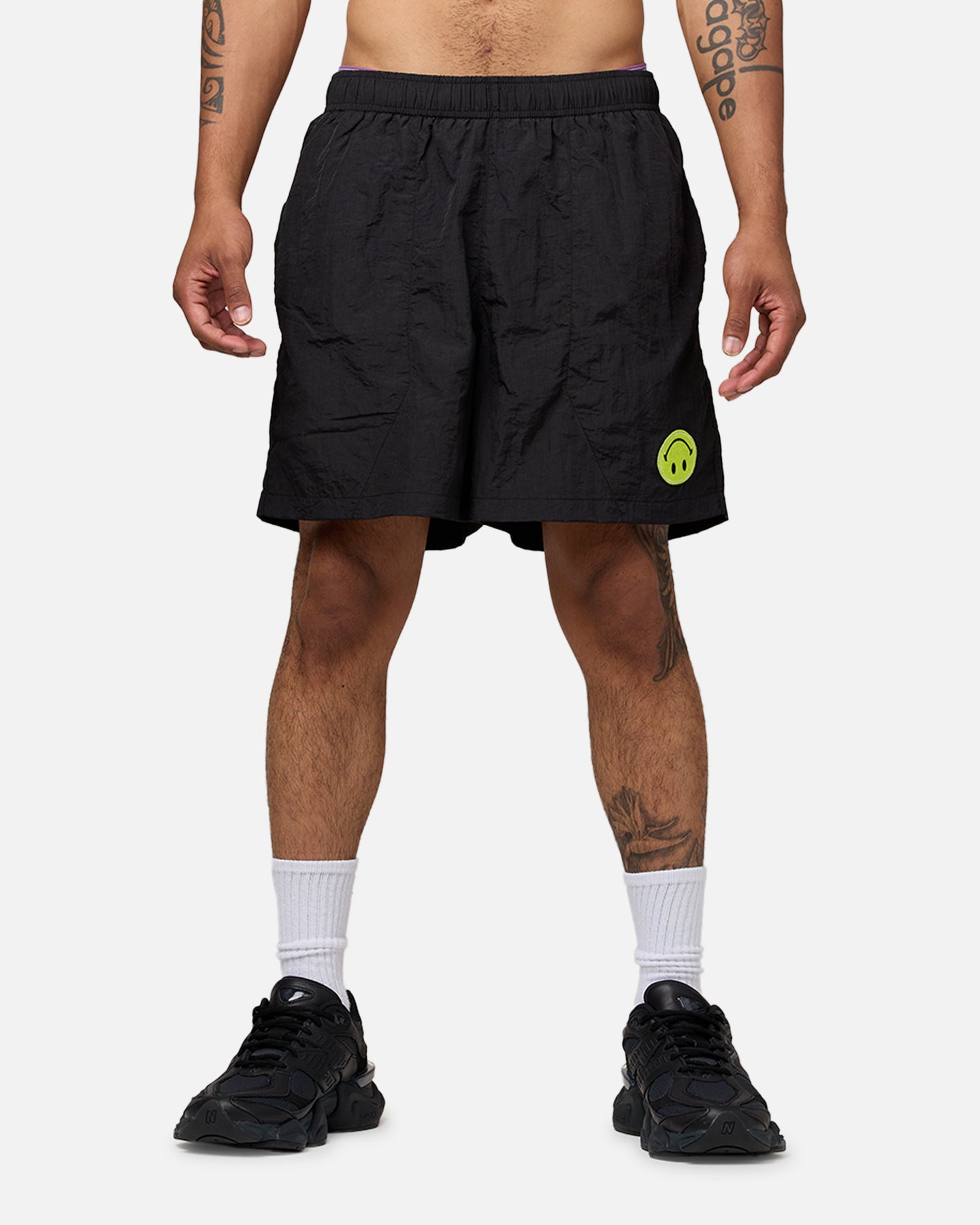 Market X Smiley Grand Slam Shorts Black、mySite、zt4zffjzw