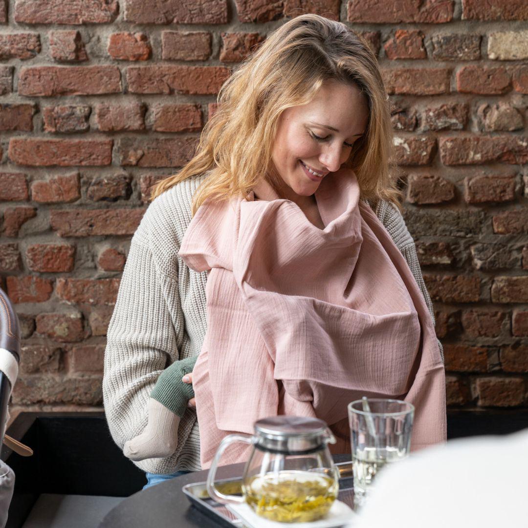  Doomoo Mom N Play Breastfeeding Cape - Pink、mySite、merchandisen