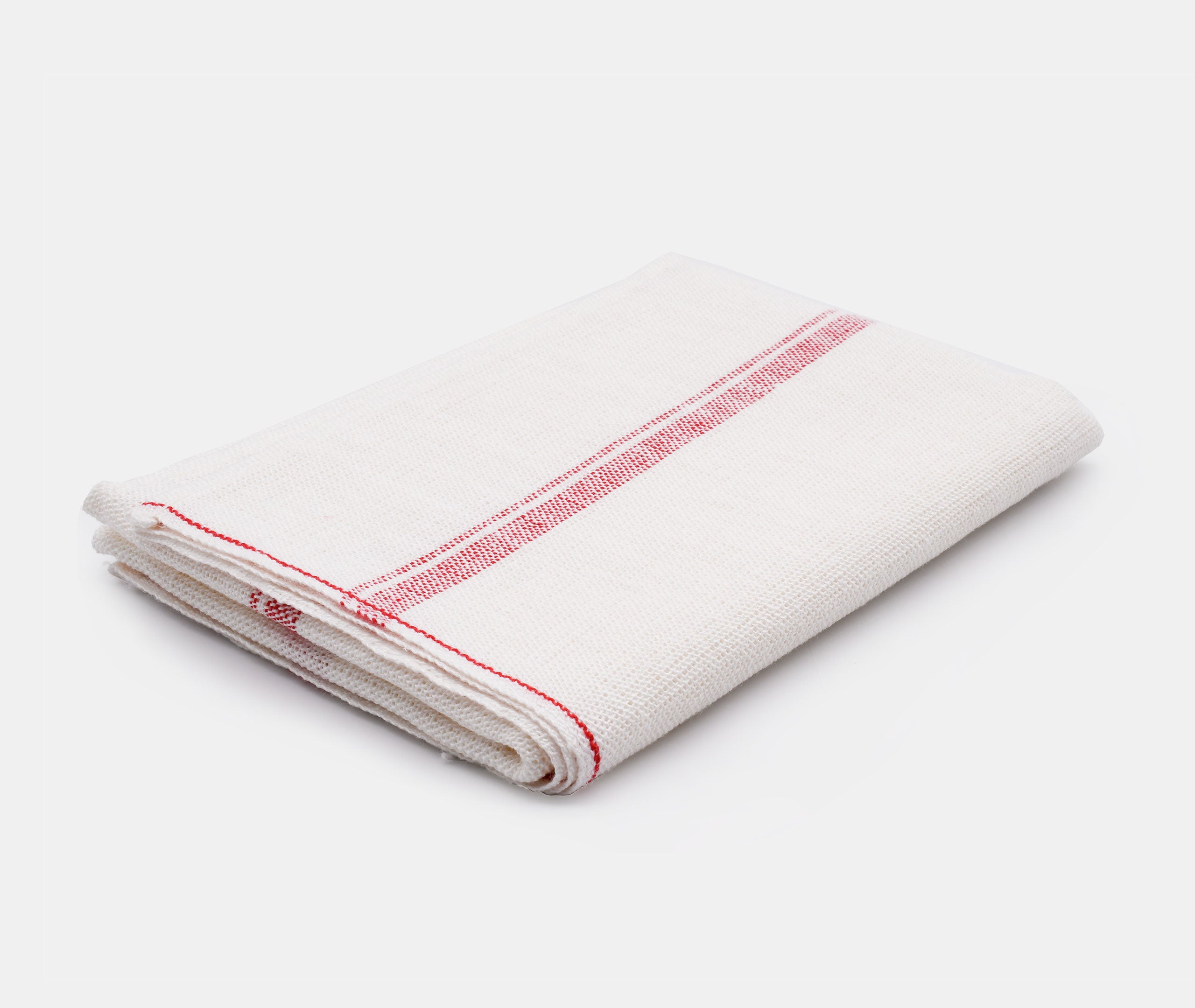 Linen Tea Towel - Red Stripe、mySite、topwebapps