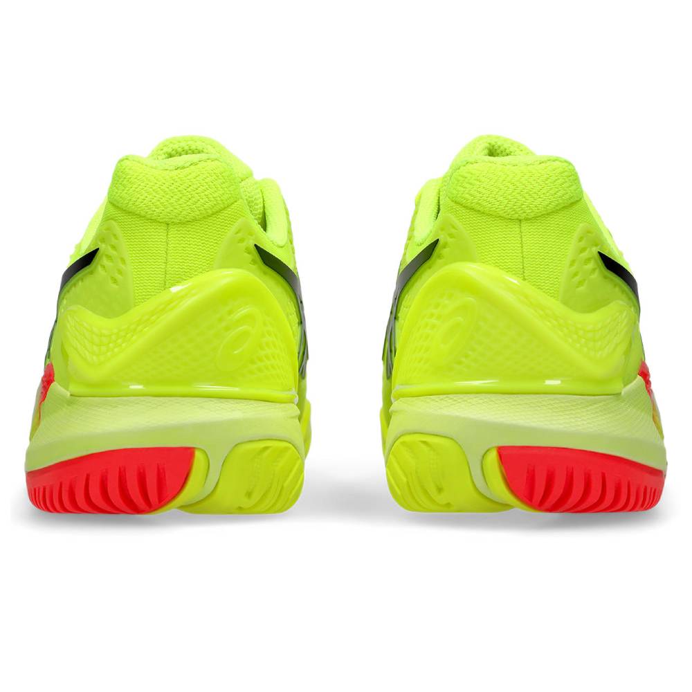 Asics Gel Resolution 9 Paris Edition Men's Tennis Shoe (Safety Yellow/Black)