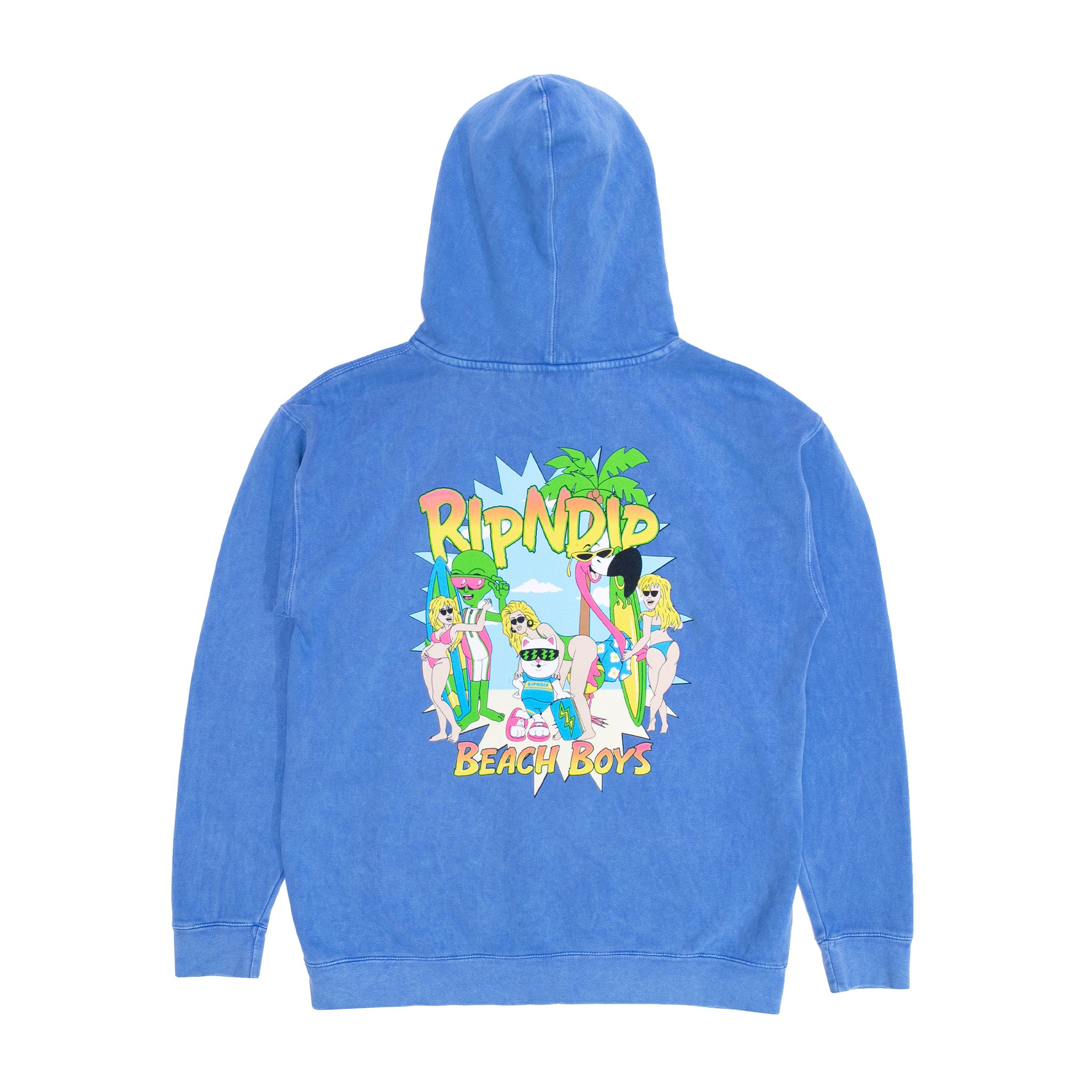 Beach Boys Hoodie (Periwinkle Mineral Wash)、mySite、merchandisen