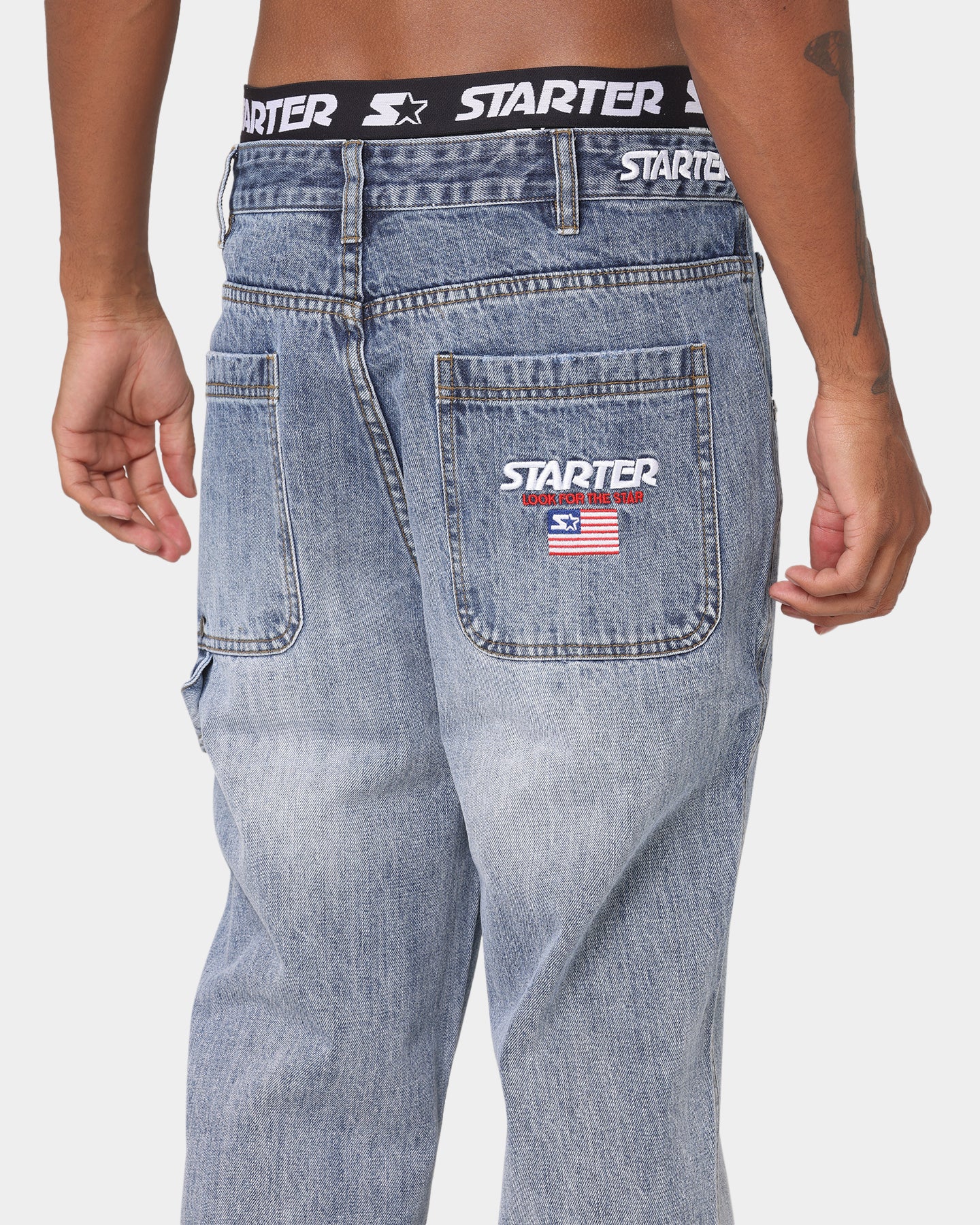 Starter '95 Relaxed Jeans Vintage Blue、mySite、zt4zffjzw