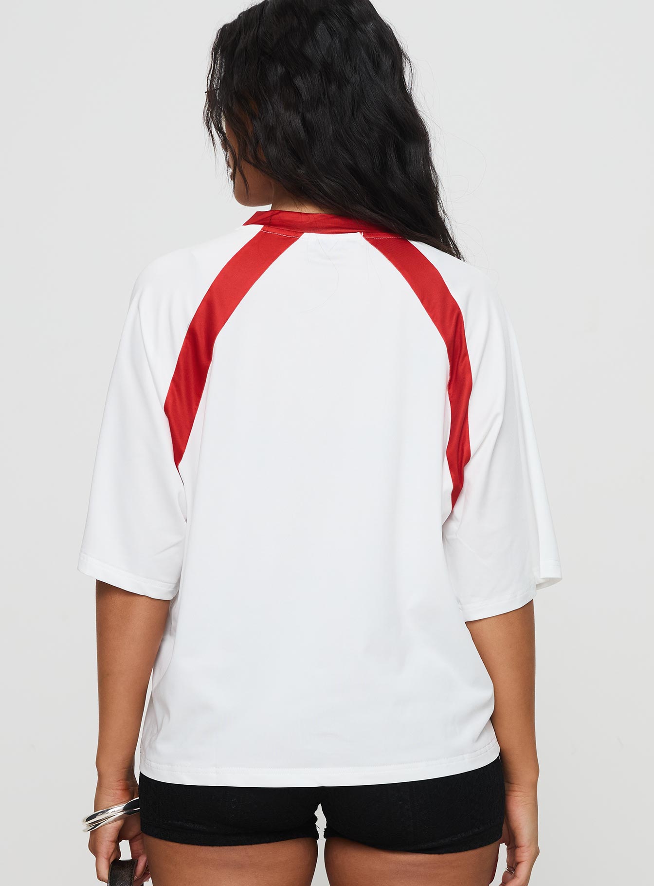 One Star Top White / Red、mySite、solidvoid