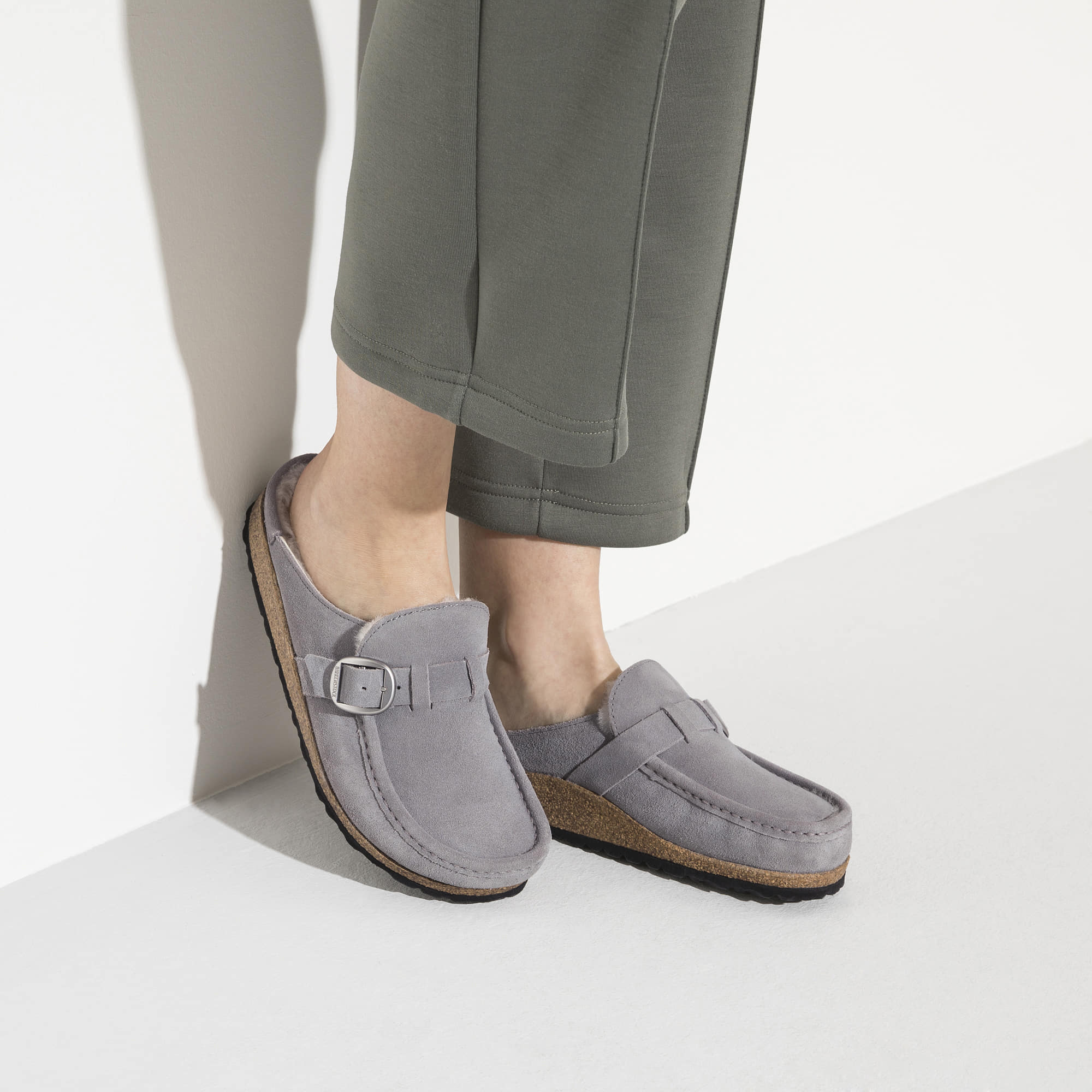 Buckley Shearling Suede Leather、mySite、gtrtttuynbv