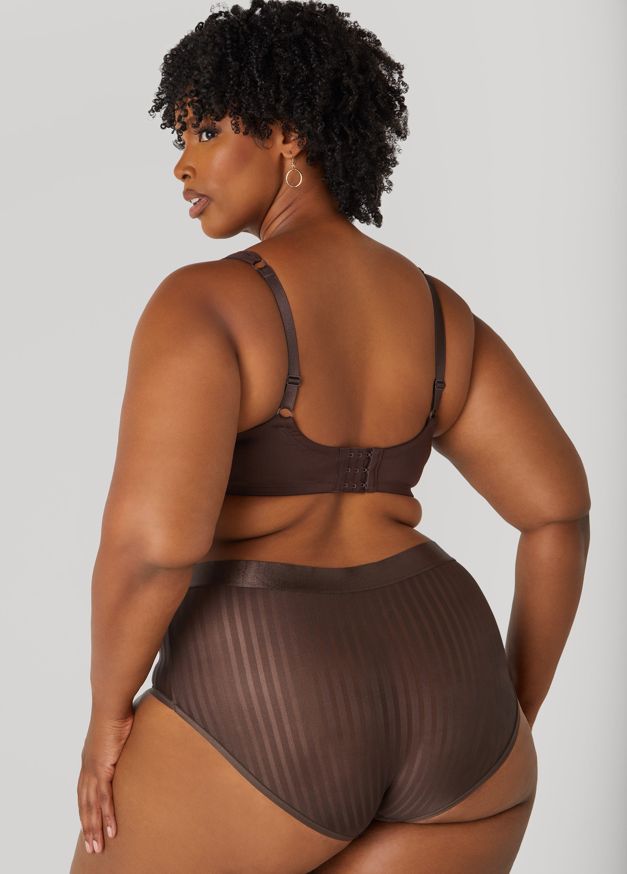 Stripe Spacer Cup T-Shirt Bra、mySite、bengalsvssteelers