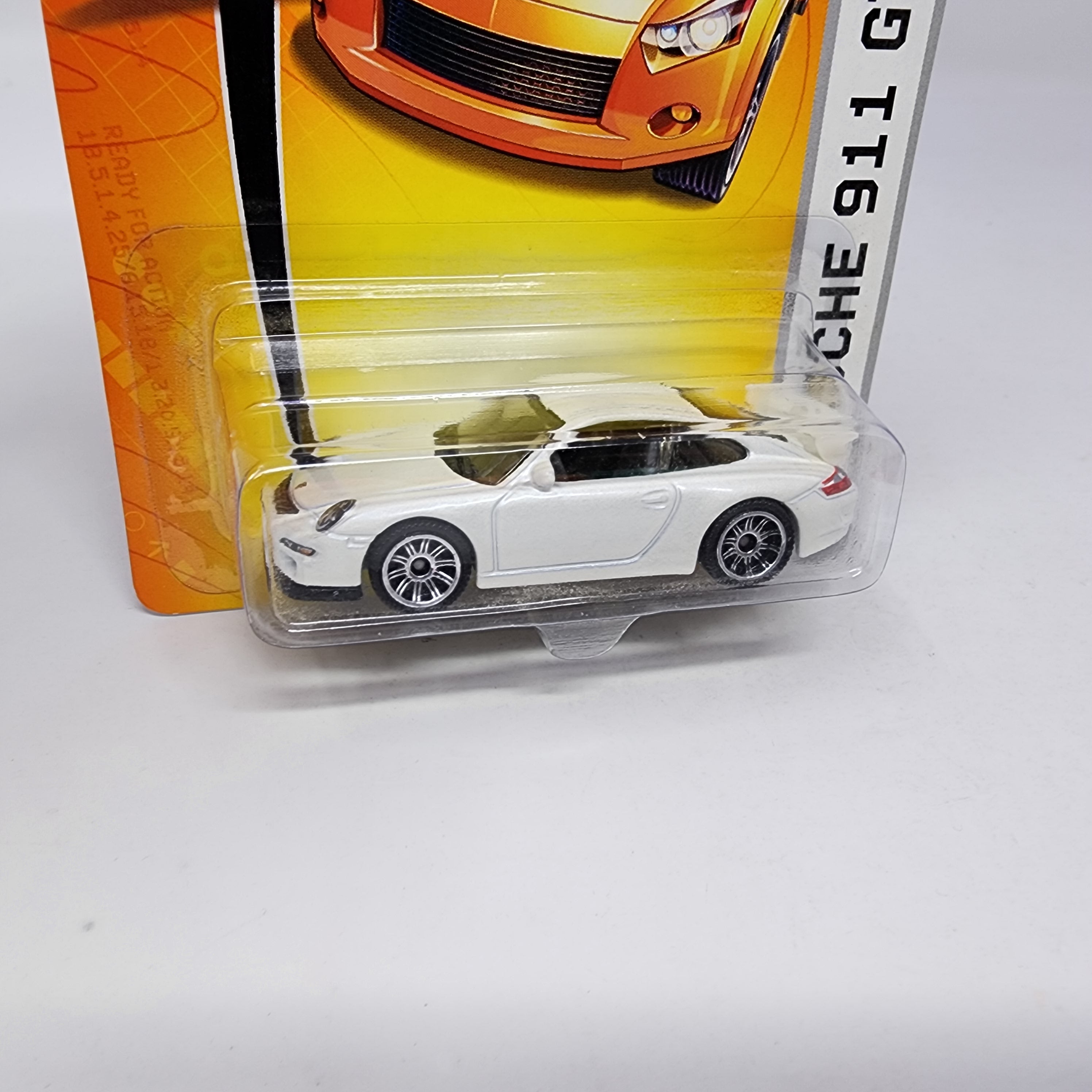 Porsche 911 GT3 #3 * WHITE * Matchbox Basic、mySite、hgirdovlk