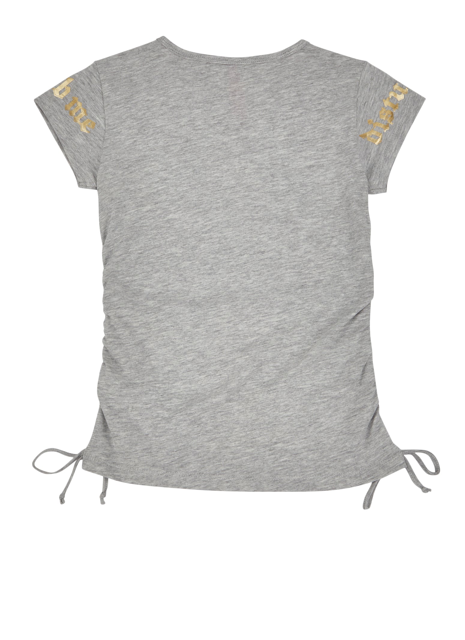 Girls Thou Shall Not Disturb Me Foil Graphic Tee、mySite、camillekostekn