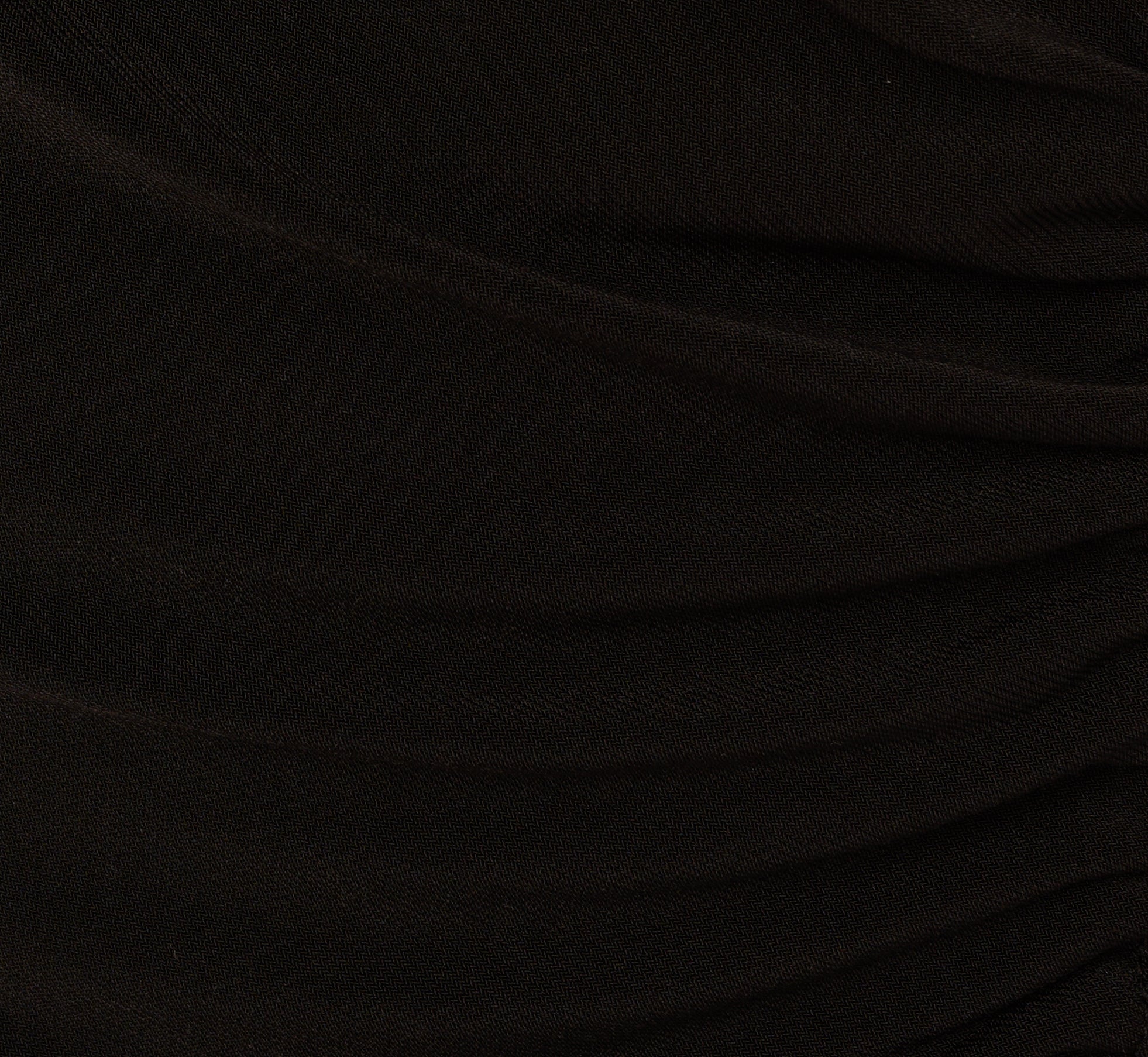 Sleeveless Blouson Dress With Shirred Skirt In Black、mySite、solidvoid