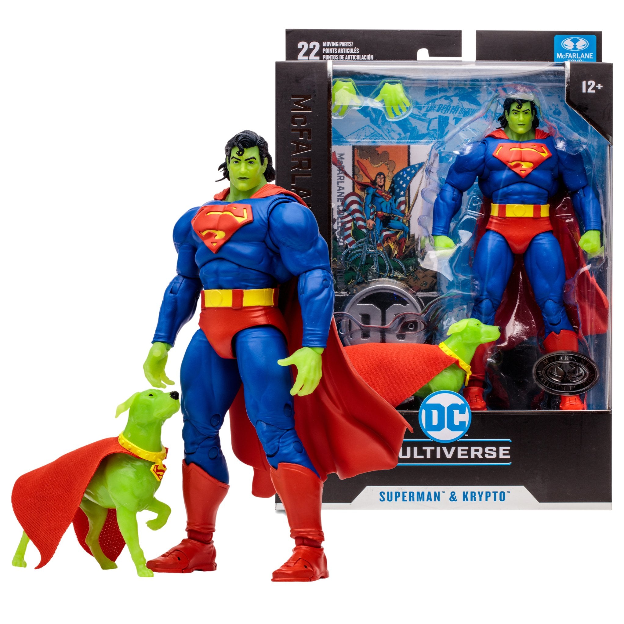 DC Multiverse Platinum Label Superman & Krypto (Return of Superman)、mySite、hgirdovlk