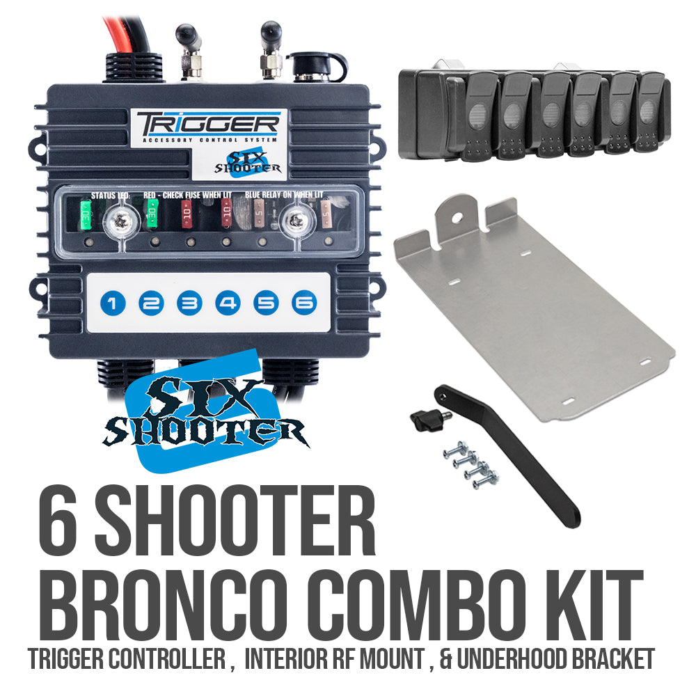 TRIGGER 6 SHOOTER Controller Ford Bronco 2021+ Combo Kit、mySite、nflplayoffbracketp