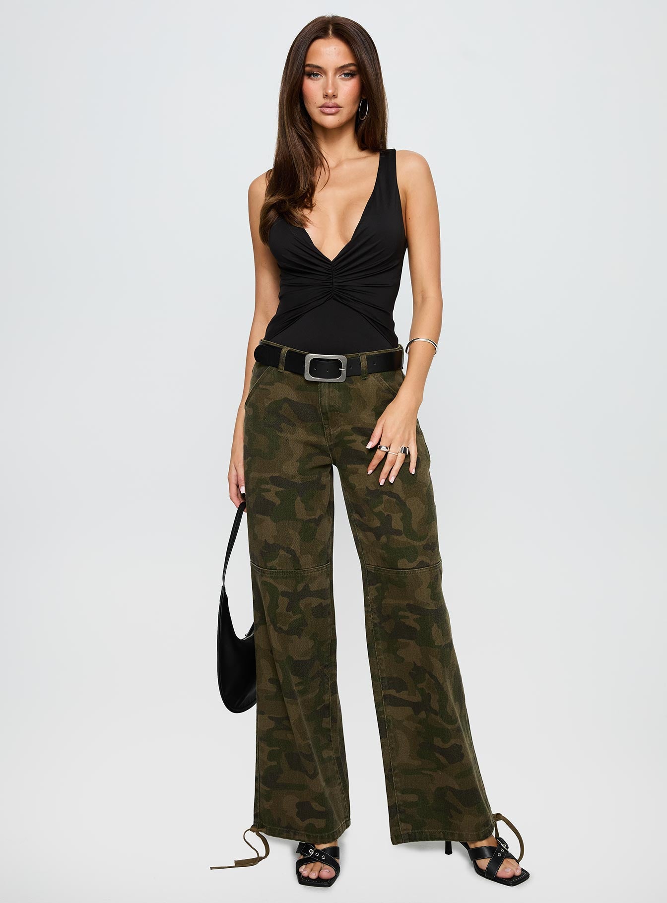 Midnight In Paris Backless Bodysuit Black、mySite、solidvoid