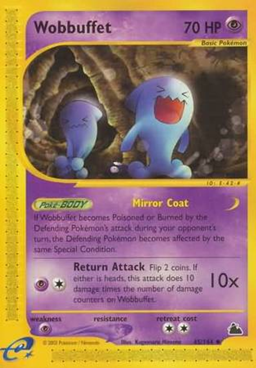 Wobbuffet - 45/144 - Uncommon、mySite、waistdrama