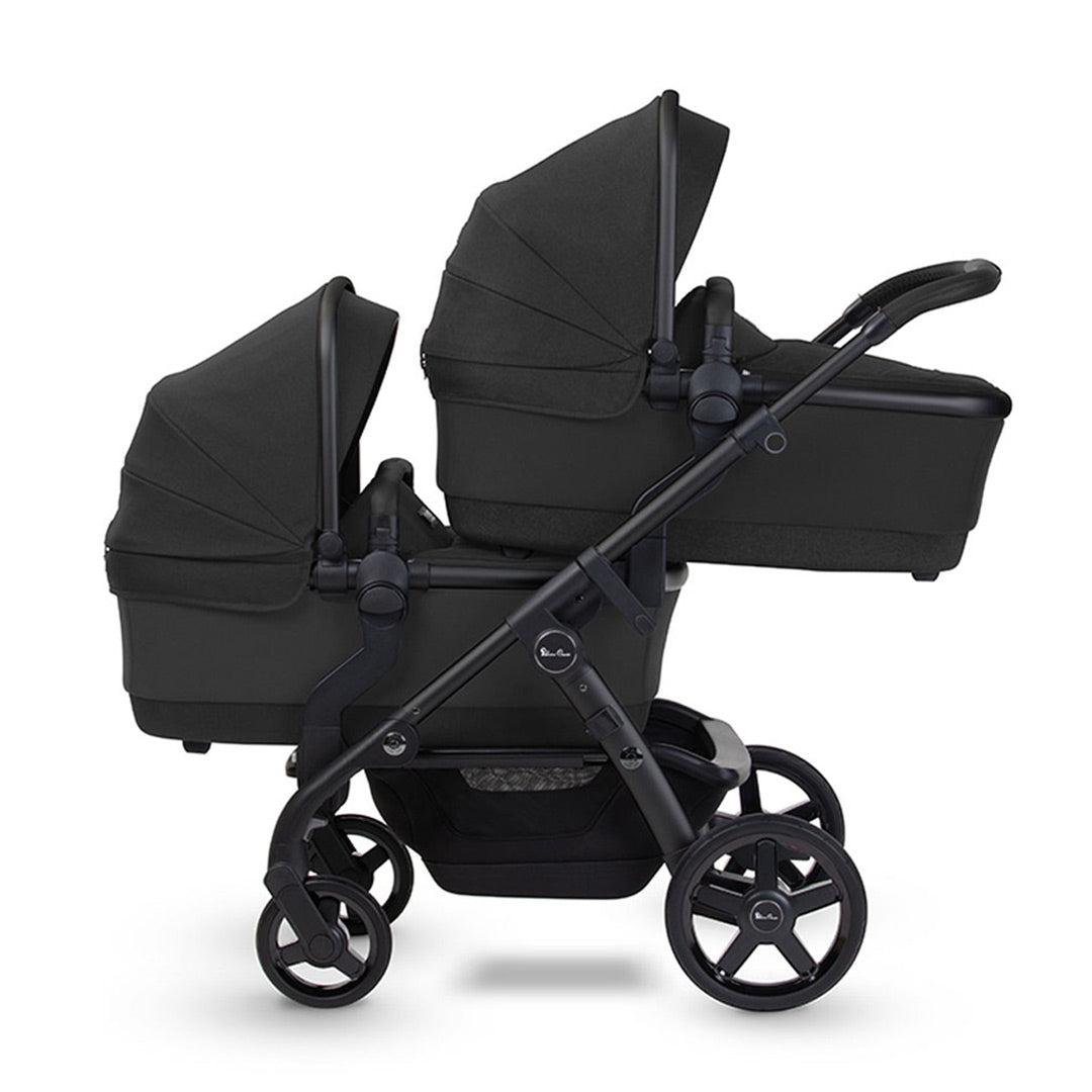  Silver Cross Wave 3 Twin Pushchair - Onyx、mySite、merchandisen