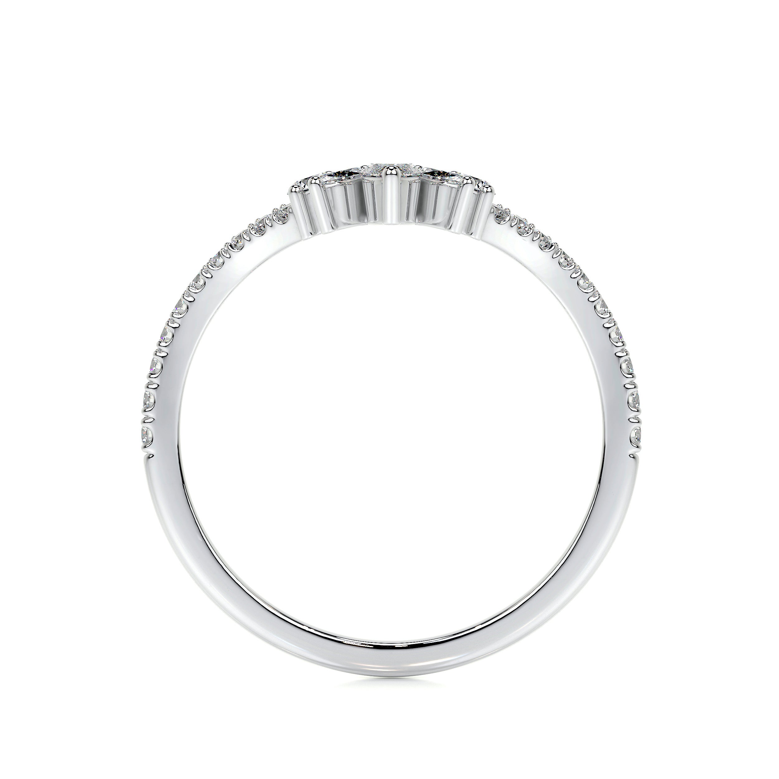 Lauren Lab Grown Diamond Wedding Ring (0.30 Carat) -18K White Gold、mySite、hinf8tx79