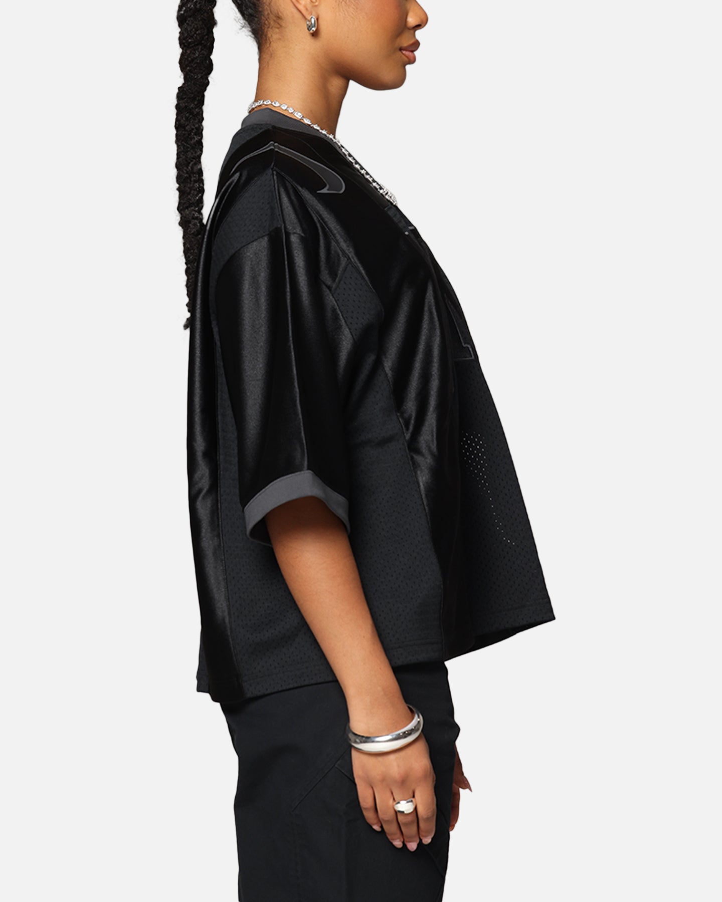 Nike Women's Oversized Graphic Jersey Black/Anthracite、mySite、zt4zffjzw