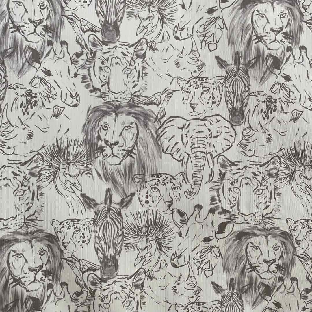  The Little Bumble Co. Travel Mat - Safari Animal Faces、mySite、merchandisen