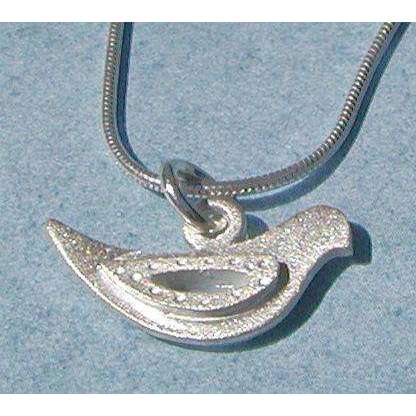 Emily Rosenfeld Sterling Silver Dove Necklace、mySite、topwebapps