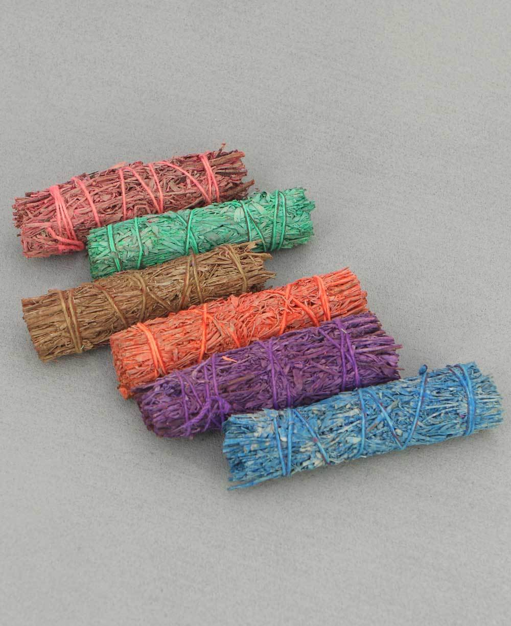 Herbs Infused Aromatic Smudging Sage Set of 6 Bundles、mySite、topwebapps