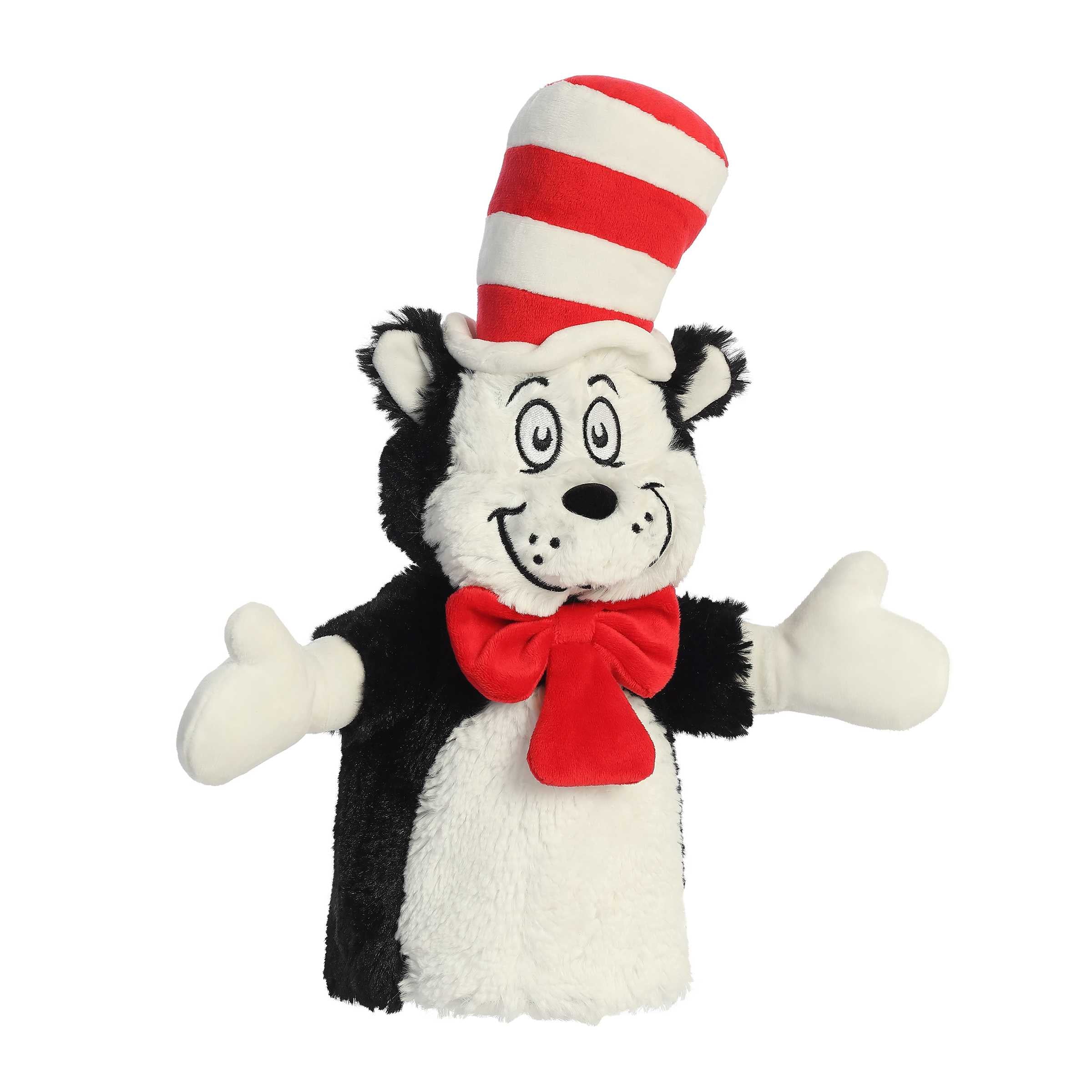 Aurora® - Dr. Seuss™ - 14 Cat In The Hat Hand Puppet、mySite、g9winljtr