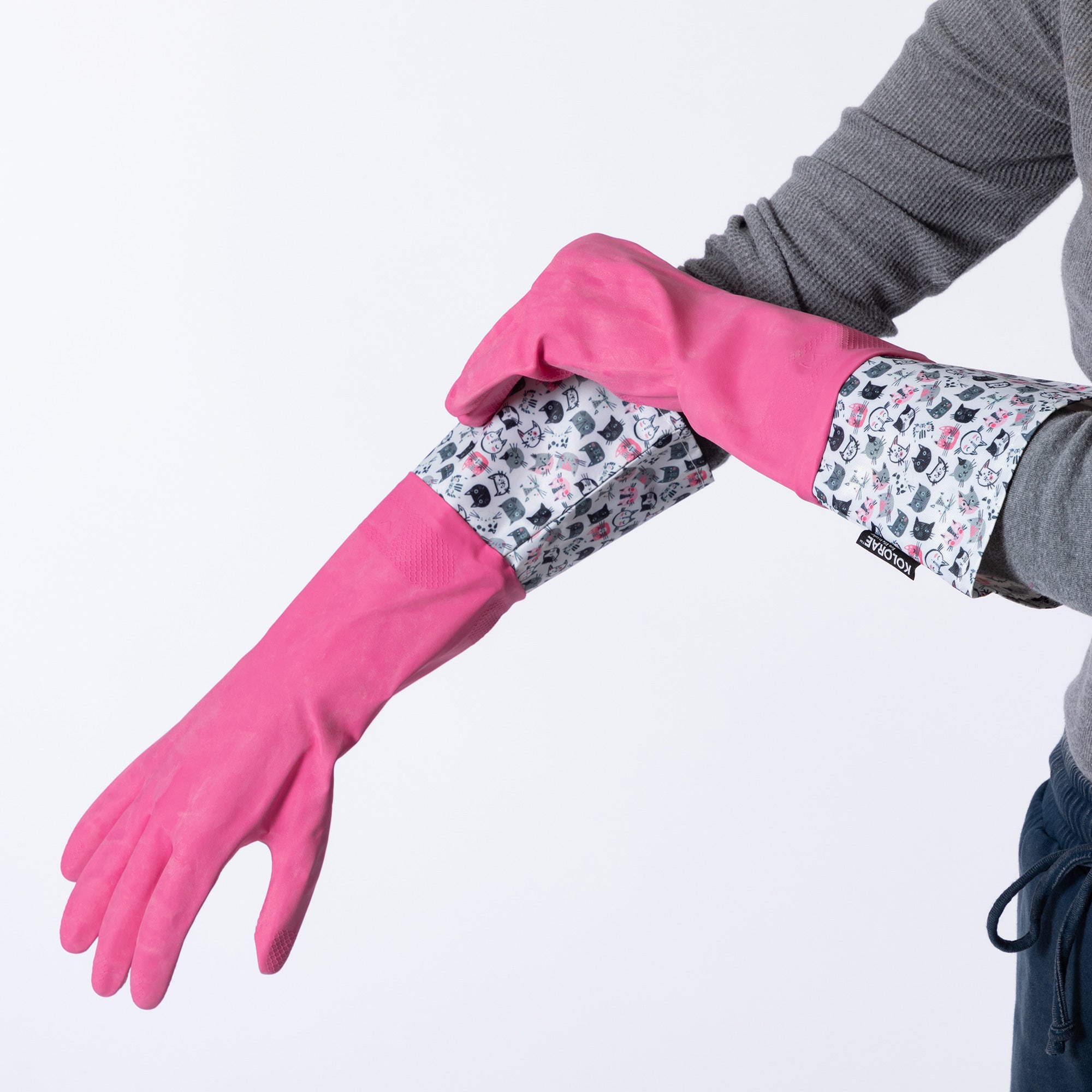 Feline Faces Dish Gloves、mySite、camillekostekn