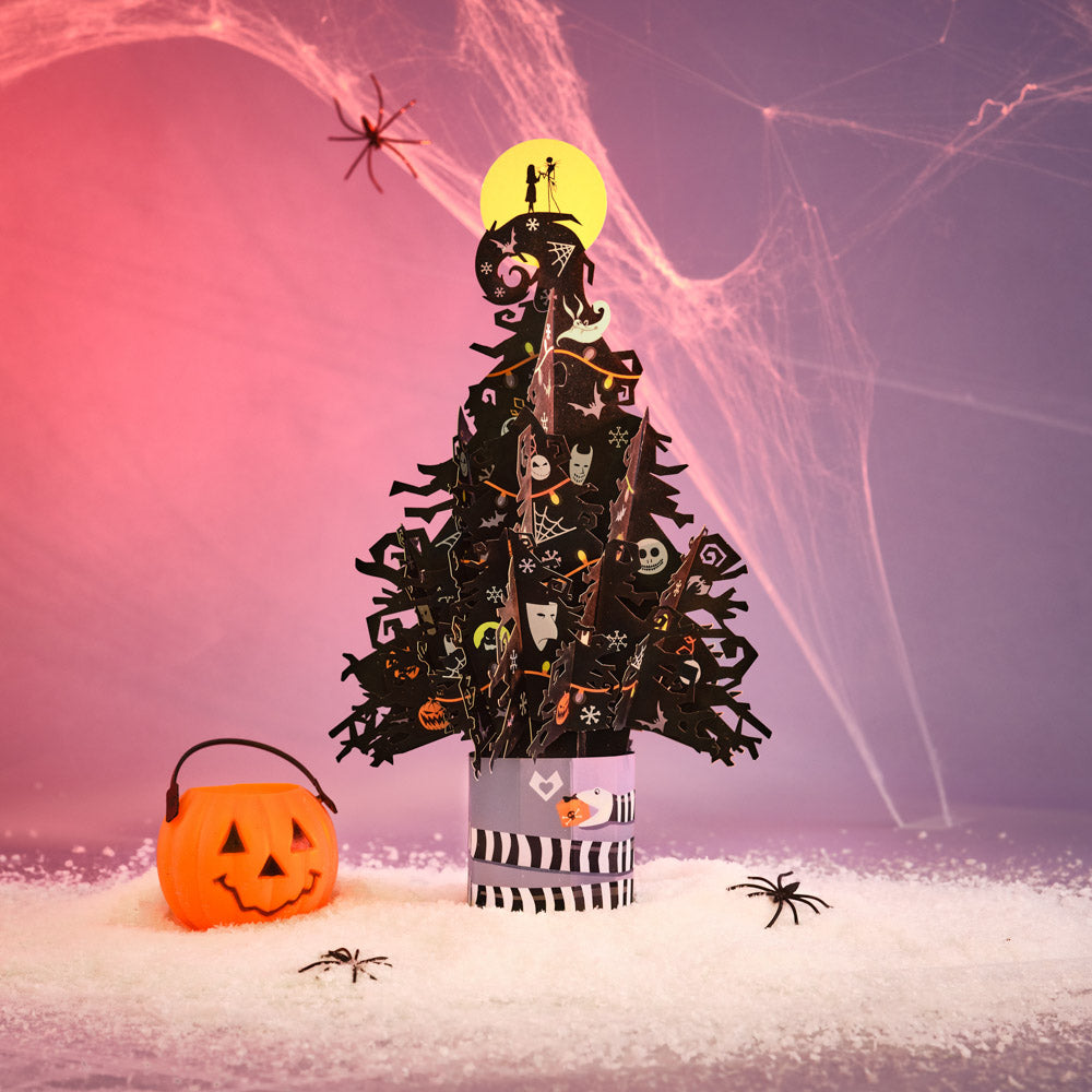 Disney Tim Burton's The Nightmare Before Christmas Holiday Tree Pop-Up Bouquet、mySite、solidvoid