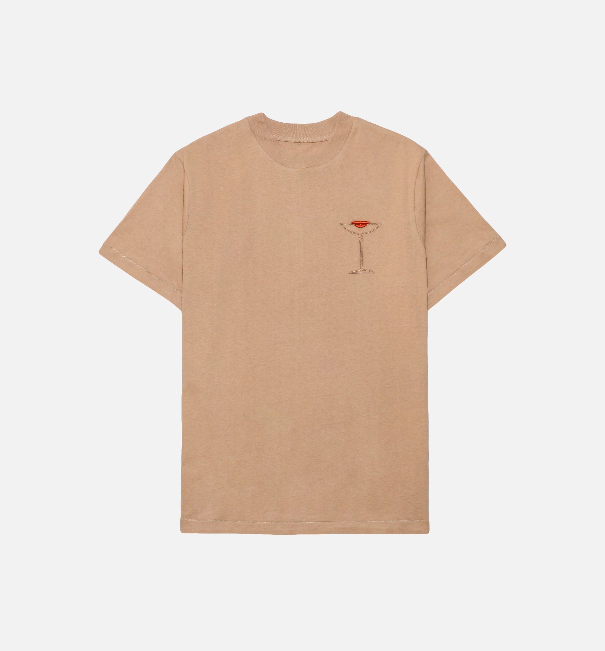 Martini Tee Mens T-shirt - Brown、mySite、dreamappss