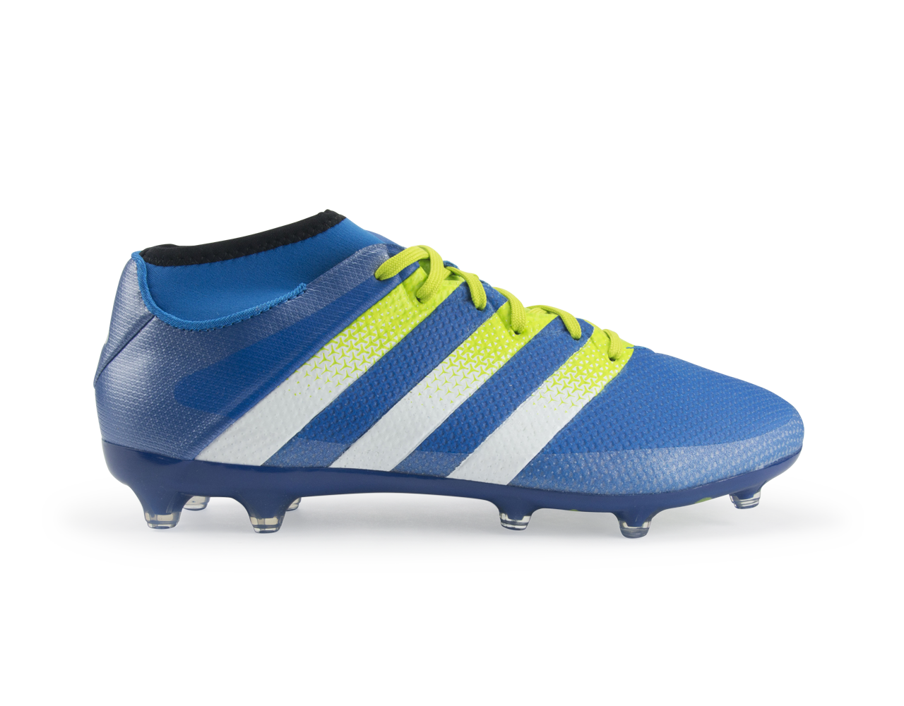 adidas Men's ACE 16.2 Primemesh FG/AG Blue/White/Solar Slime、mySite、bottomscart