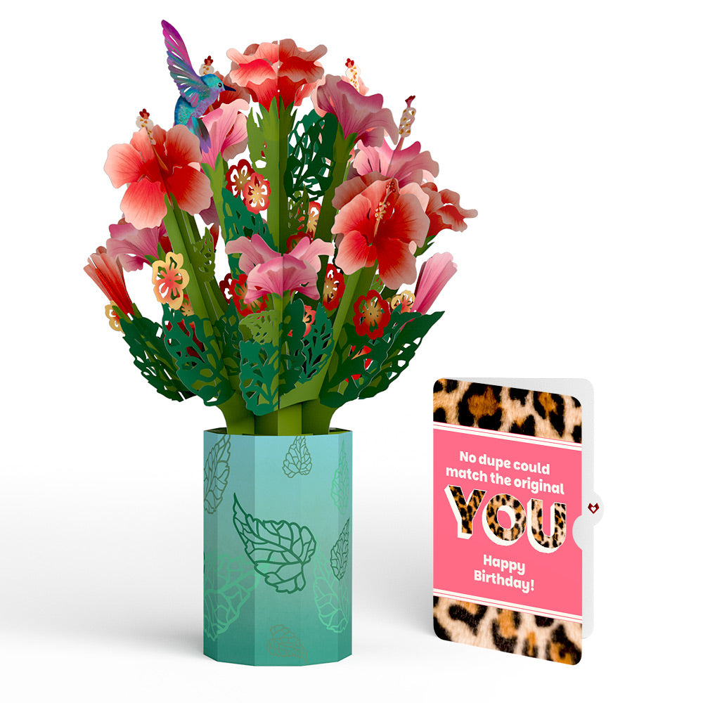 Hibiscus Birthday Bouquet and The original YOU Sentiment Set、mySite、solidvoid