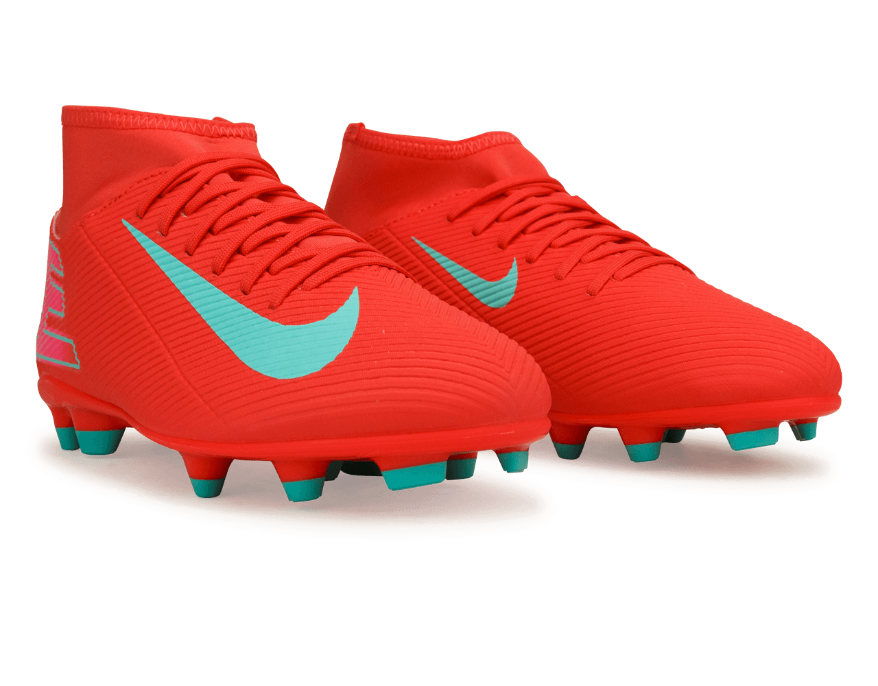 Nike Kids Zoom Mercurial Superfly 10 Club FG/MG Ember Glow/Aurora Green、mySite、noshort