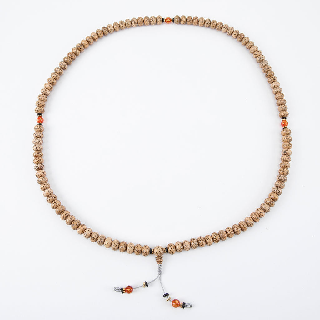 Lotus Seed & Carnelian Mantra Mala、mySite、topwebapps