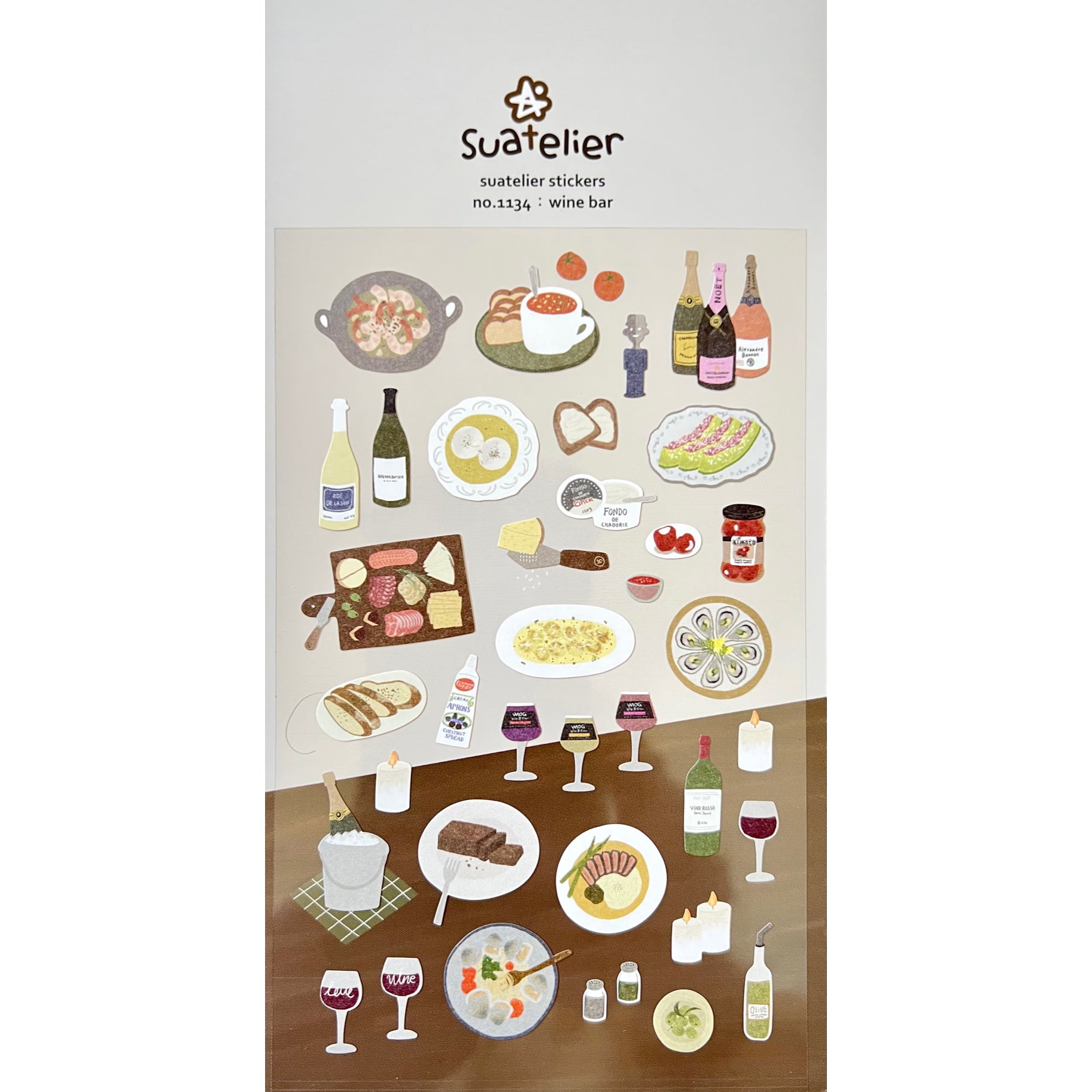  Wine Bar Dinner Stickers、mySite、ghnorth