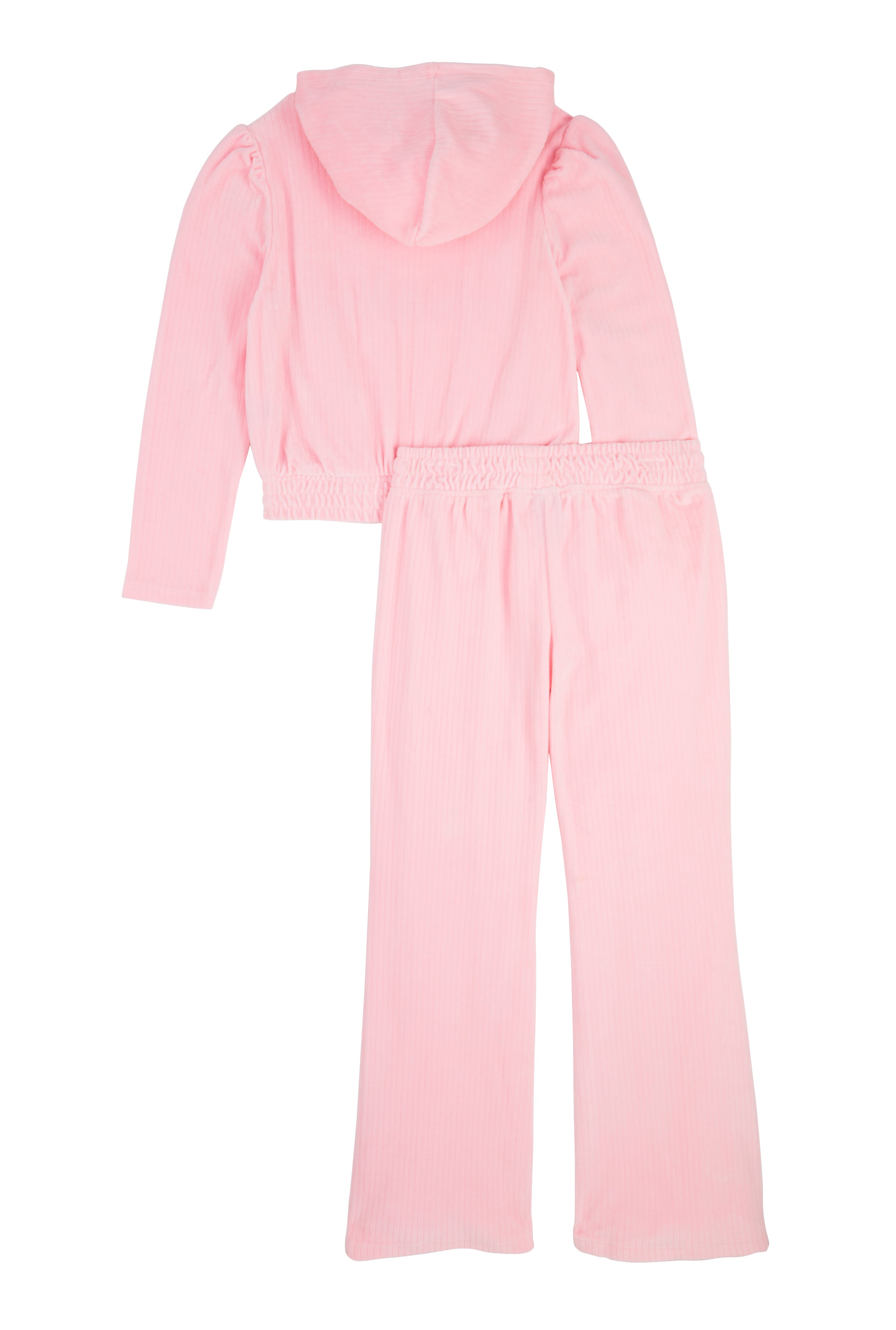 Girls Bebe Velour Sequin Pullover Hoodie and Pants、mySite、camillekostekn