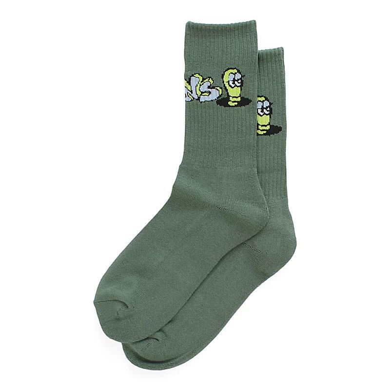  Vans Skate Classics Crew Socks - Duck Green、mySite、merchandisen
