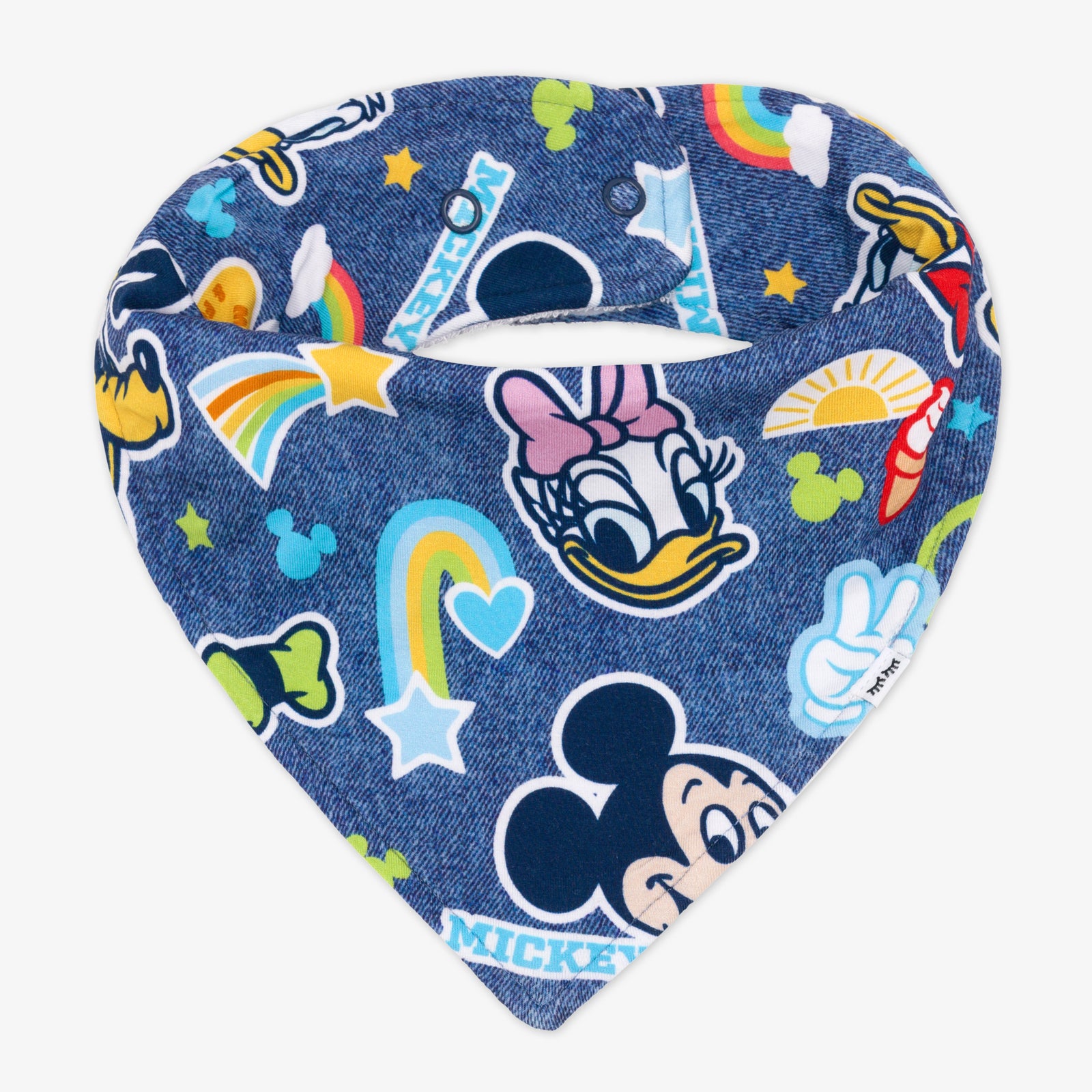 Navy Disney Mickey's Clubhouse Bandana Bib、mySite、g9winljtr