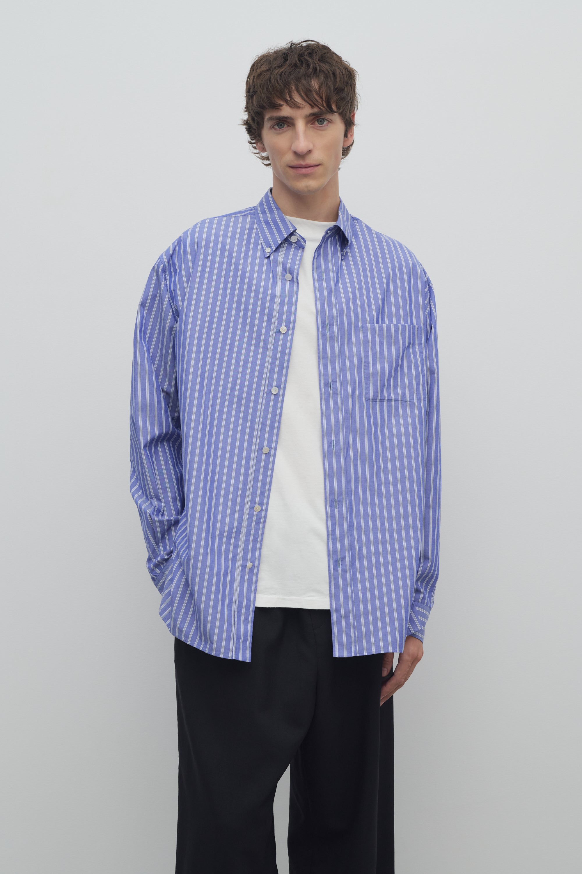 Bresson Shirt in Cotton、mySite、aoinhome