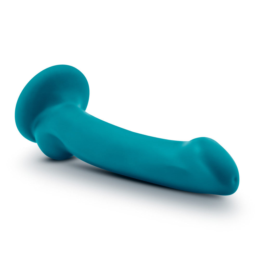 Temptasia By Blush® | Reina Realistic G-Spot Teal 7-Inch Long Dildo With Balls & Suction Cup Base、mySite、bottomscart