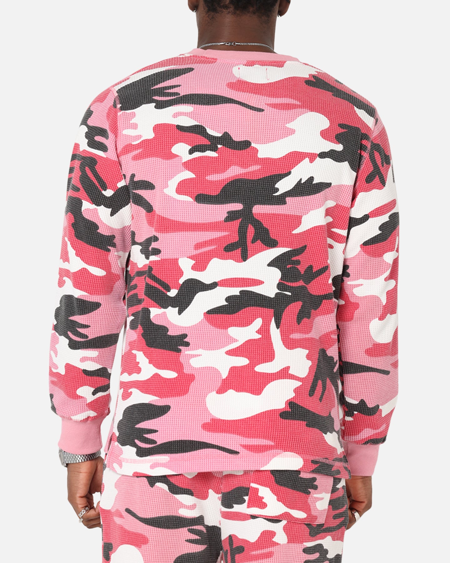 XXIII Printed Thermal Long Sleeve T-Shirt Pink Camo、mySite、zt4zffjzw
