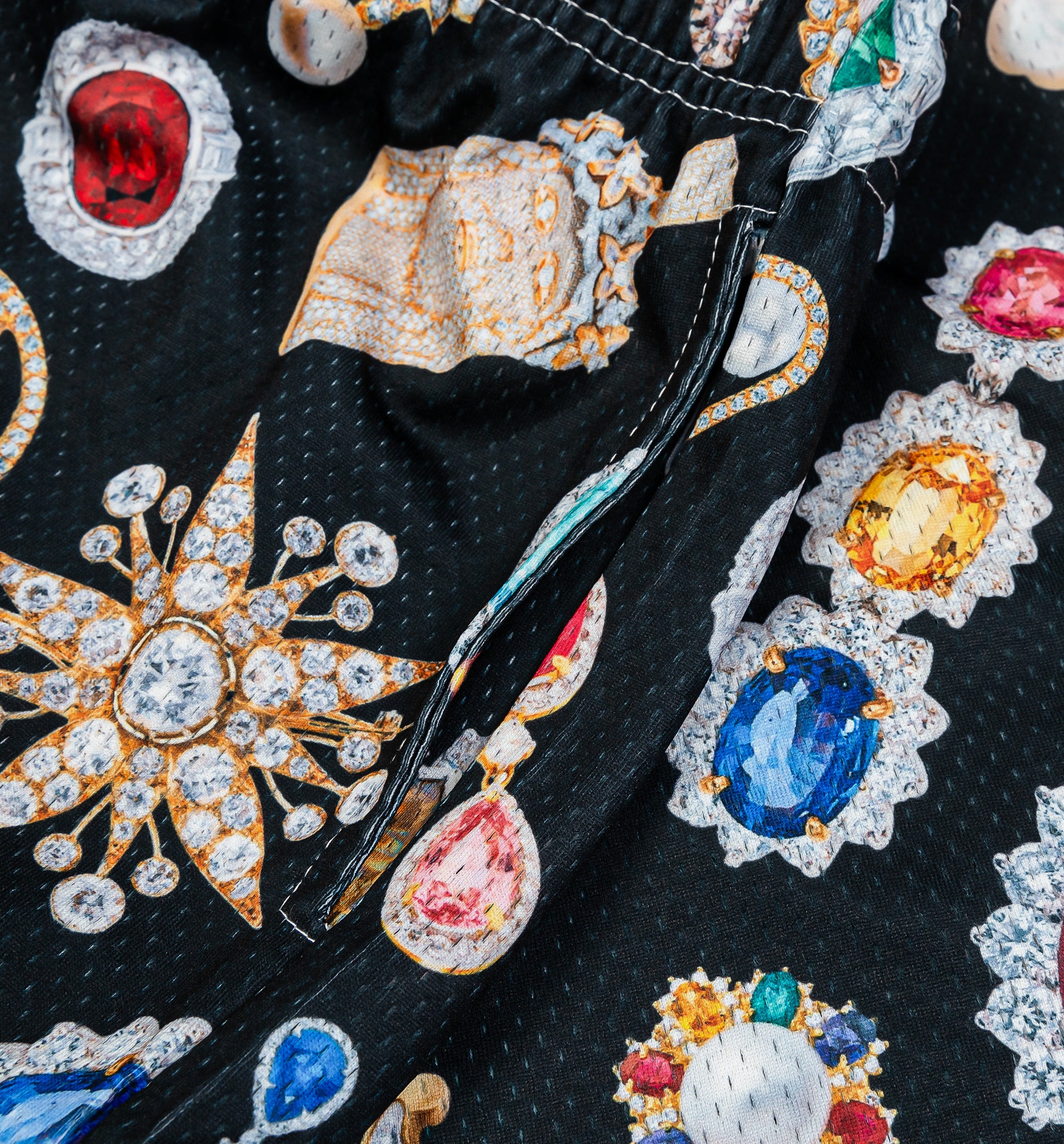 Jewel Satin Mens Short - Black、mySite、dreamappss